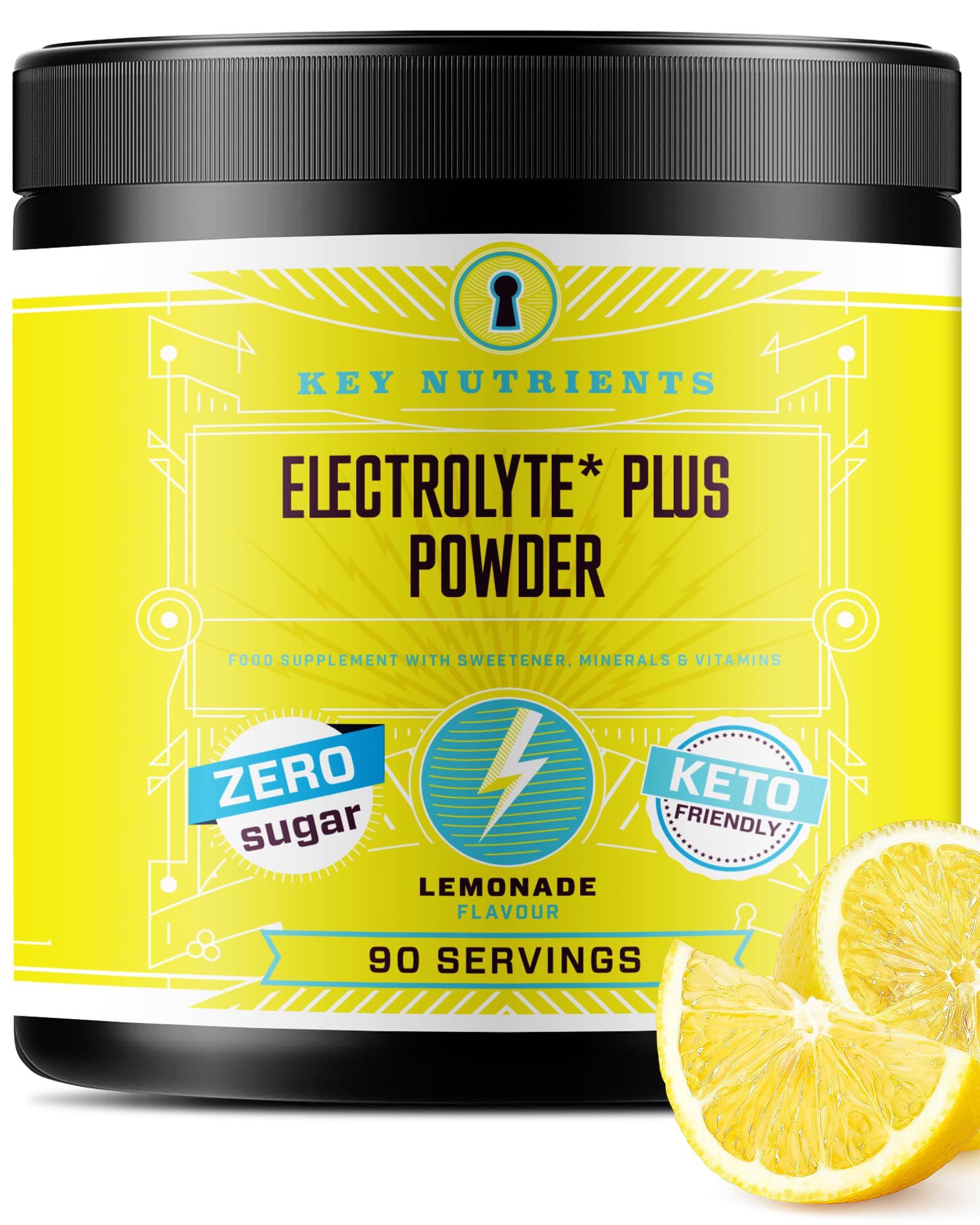 Key Nutrients Electrolytes Hydration Powder - Refreshing Lemonade Drink Mix KEY NUTRIENTS buy supplements canada