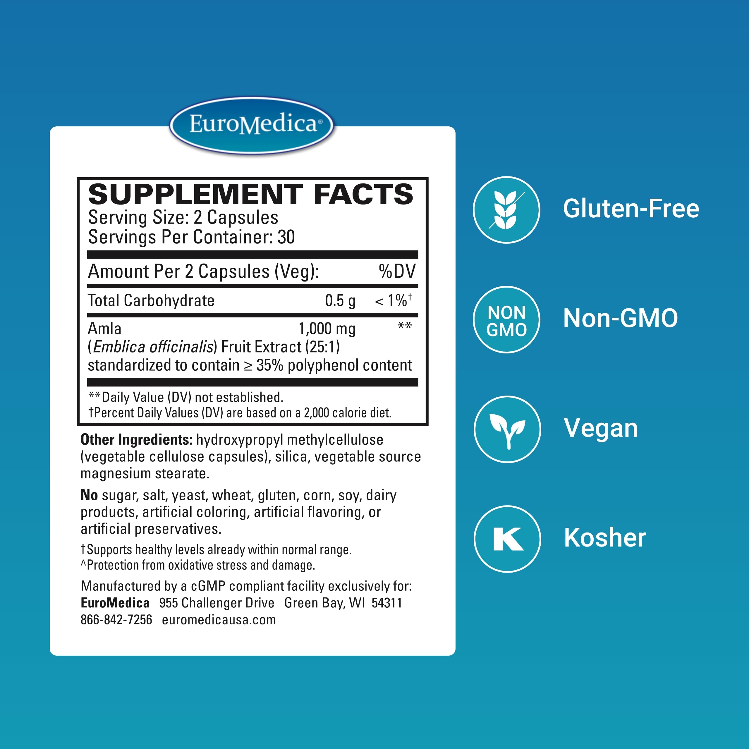 EuroMedica Healthy Cholesterol and Triglycerides - Antioxidant Supplement for Immune & Heart Support - Supplement to Aid Healthy Cholesterol & Triglyceride - 60 Capsules, 2 Pack (120 Capsules) EuroMedica buy supplements canada