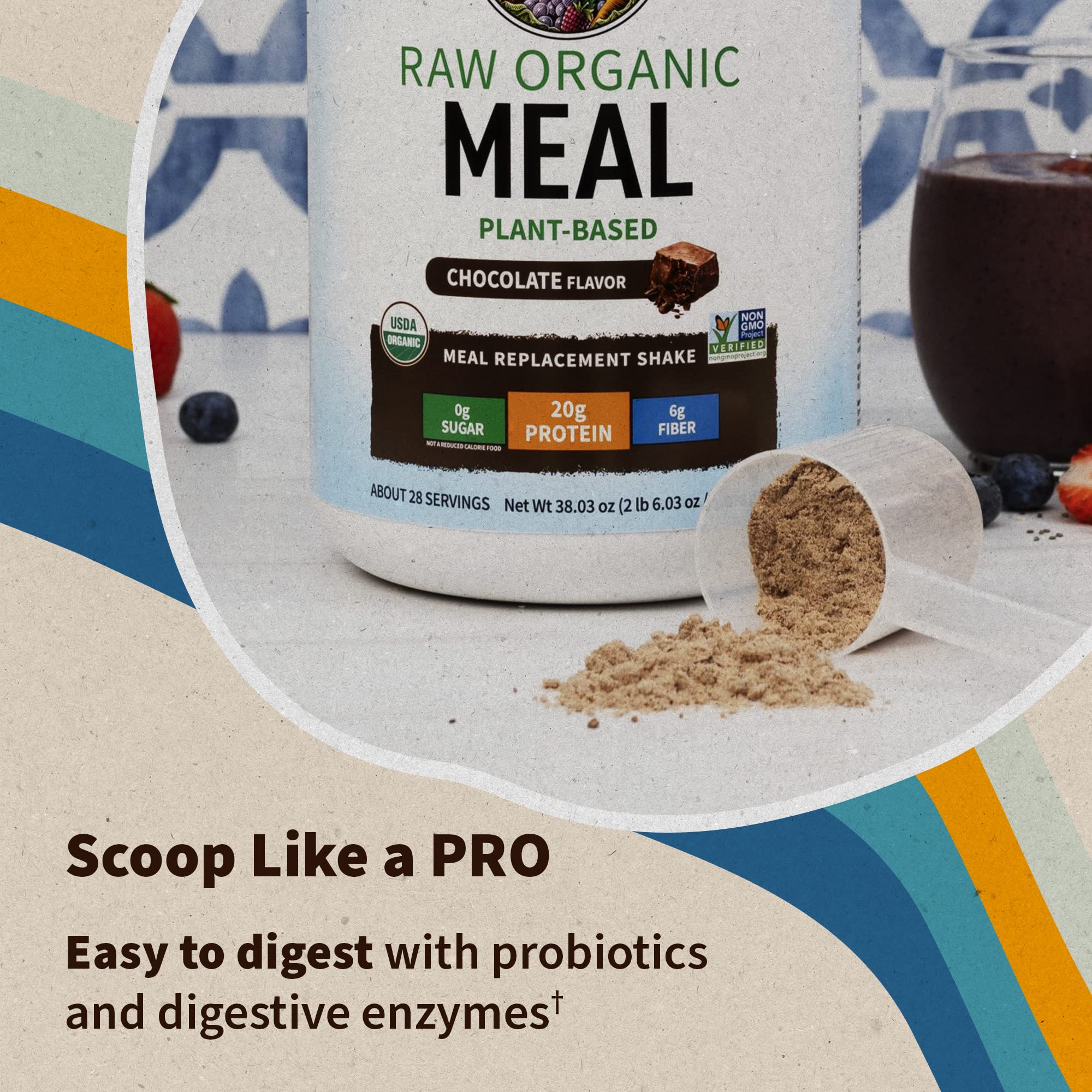 Garden of Life Vegan Protein Powder - Raw Organic Meal Replacement Shakes Garden of Life buy supplements canada