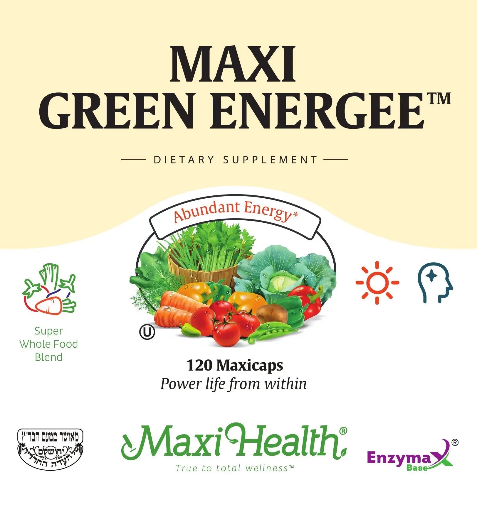 Maxi Health Max Energee - Natural Energy and Stamina Booster - 180 Tablets - Kosher Maxi Health buy supplements canada