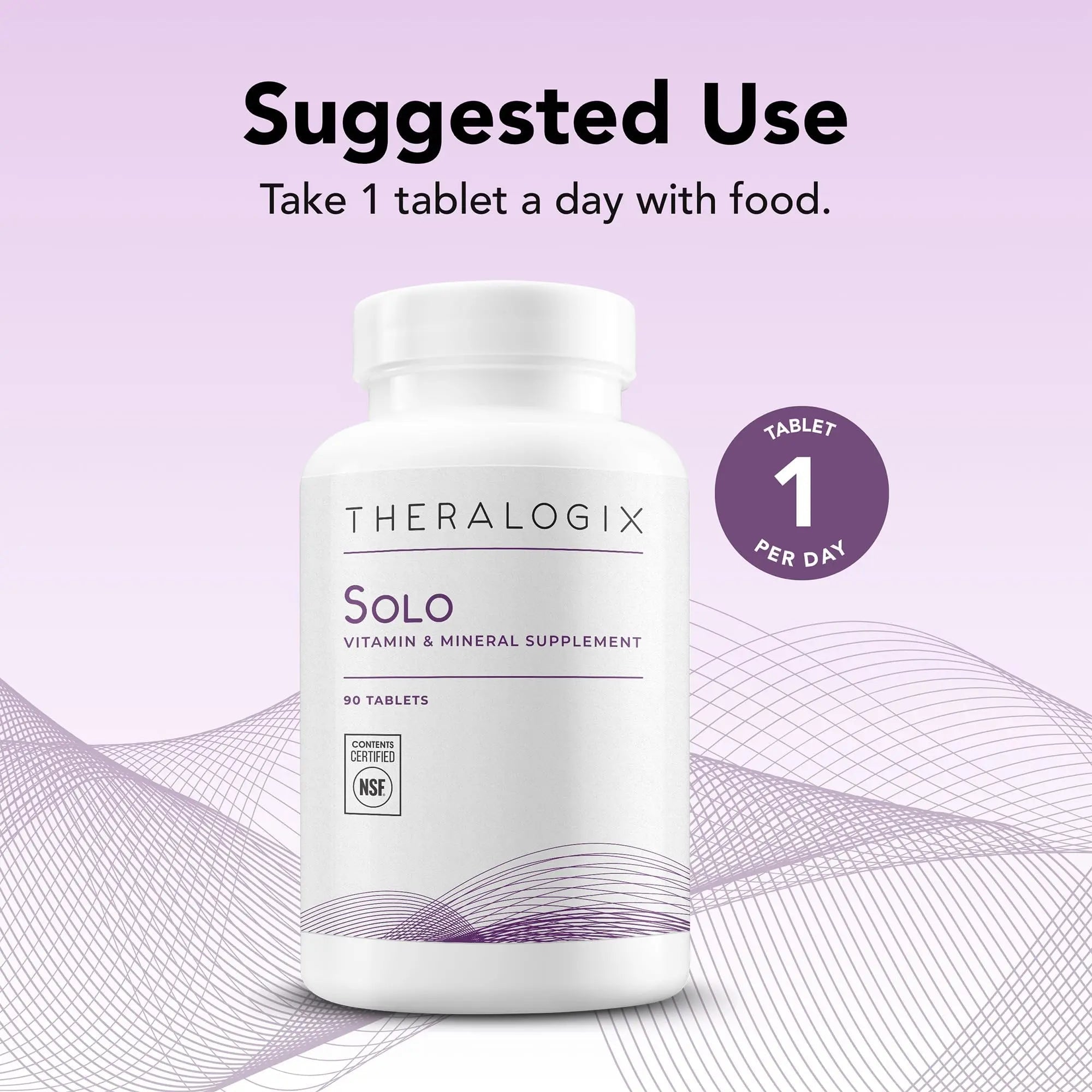 Theralogix Solo Multivitamin & Multimineral Supplement Without Iron - 90-Day Supply - Iron-Free Multivitamin Theralogix buy supplements canada
