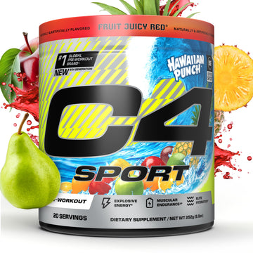 C4 Sport Pre Workout Powder - NSF Certified for Sport - Elite Hydration - 200mg Caffeine + Creatine + Beta-Alanine - Electrolytes and Energy Supplement C4 buy supplements canada