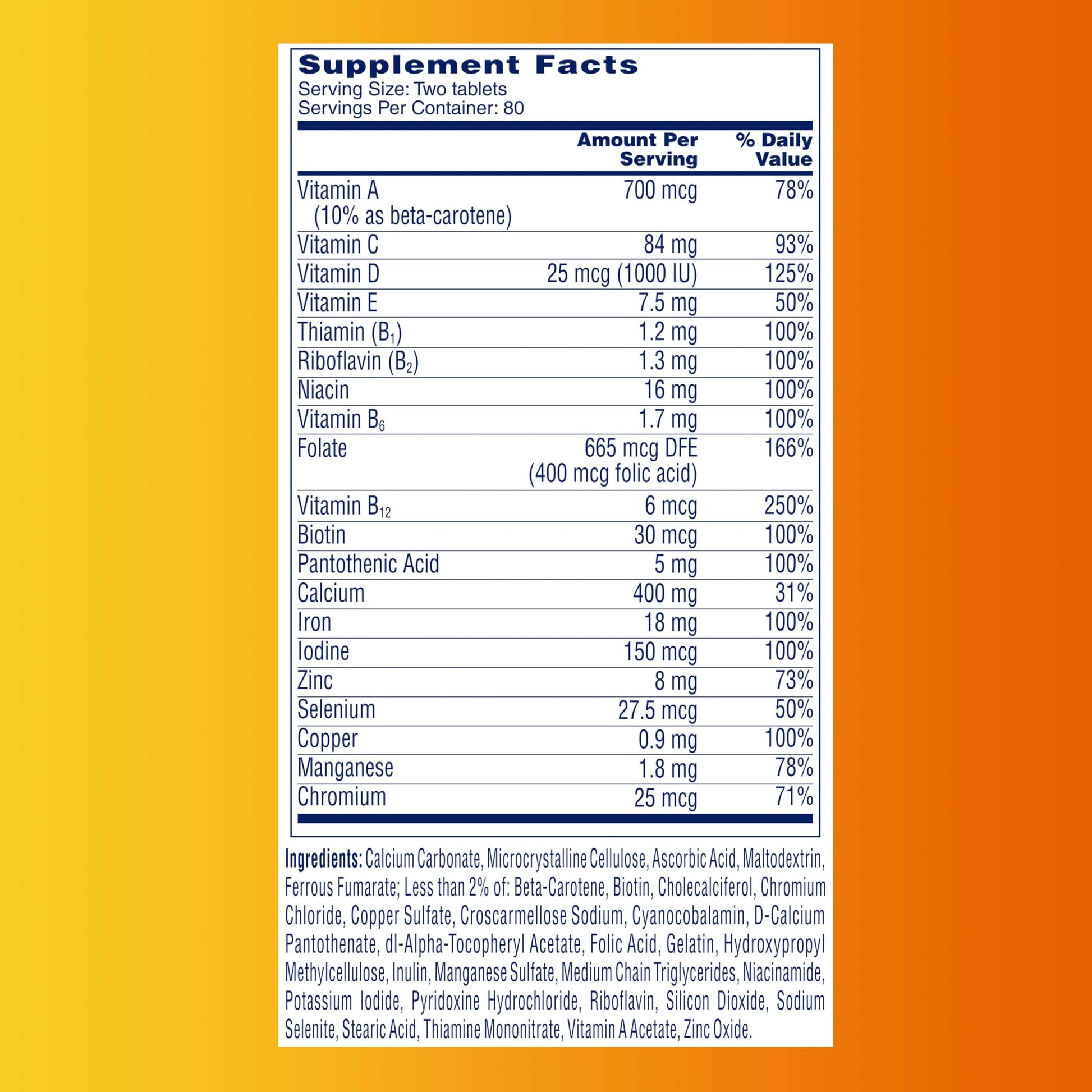 One A Day Women’s Petites Multivitamin,Supplement with Vitamin A, C, D, E and Zinc for Immune Health Support, B Vitamins, Biotin, Folate (as folic acid) & more,Tablet, 160 count ONE A DAY buy supplements canada