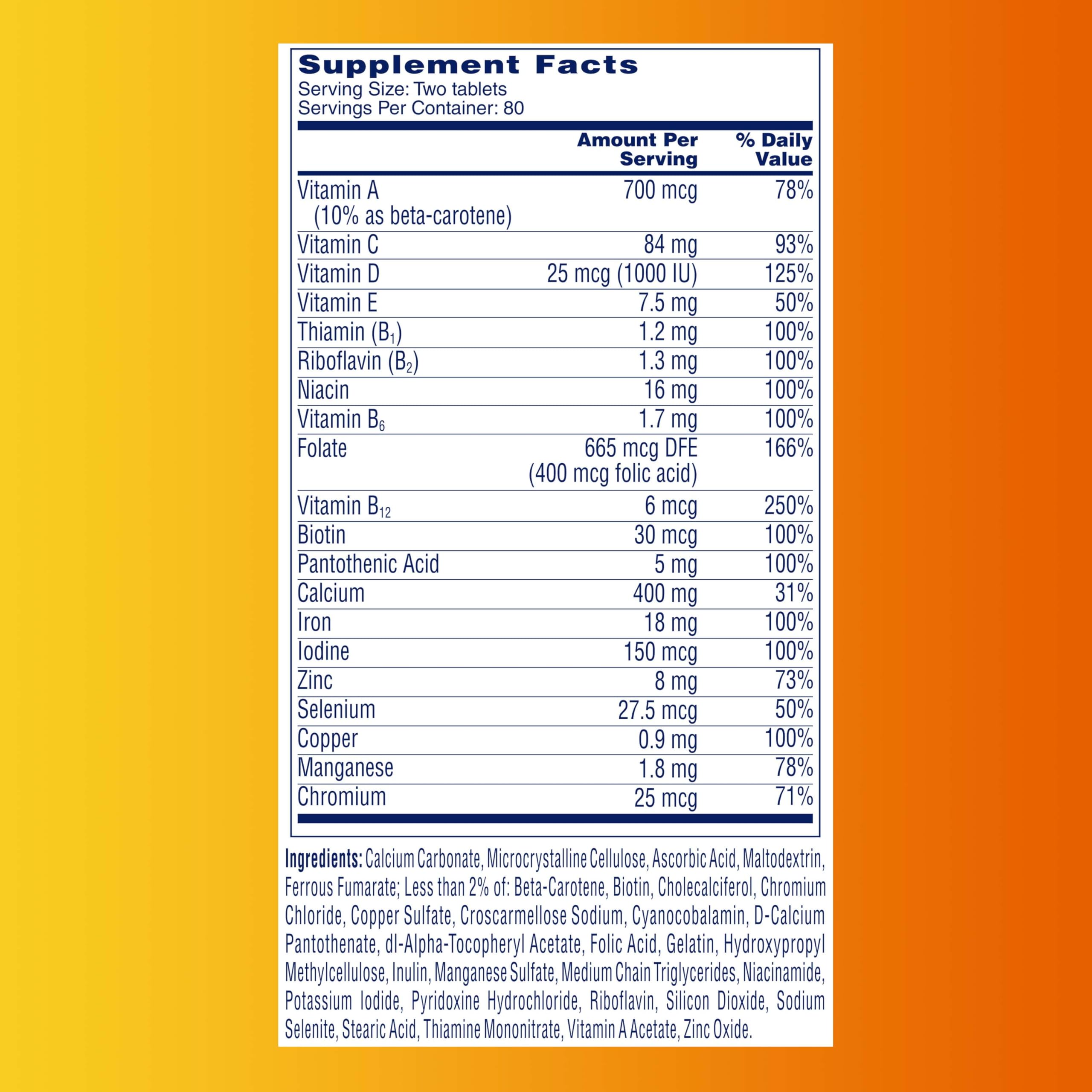 One A Day Women’s Petites Multivitamin,Supplement with Vitamin A, C, D, E and Zinc for Immune Health Support, B Vitamins, Biotin, Folate (as folic acid) & more,Tablet, 160 count ONE A DAY buy supplements canada
