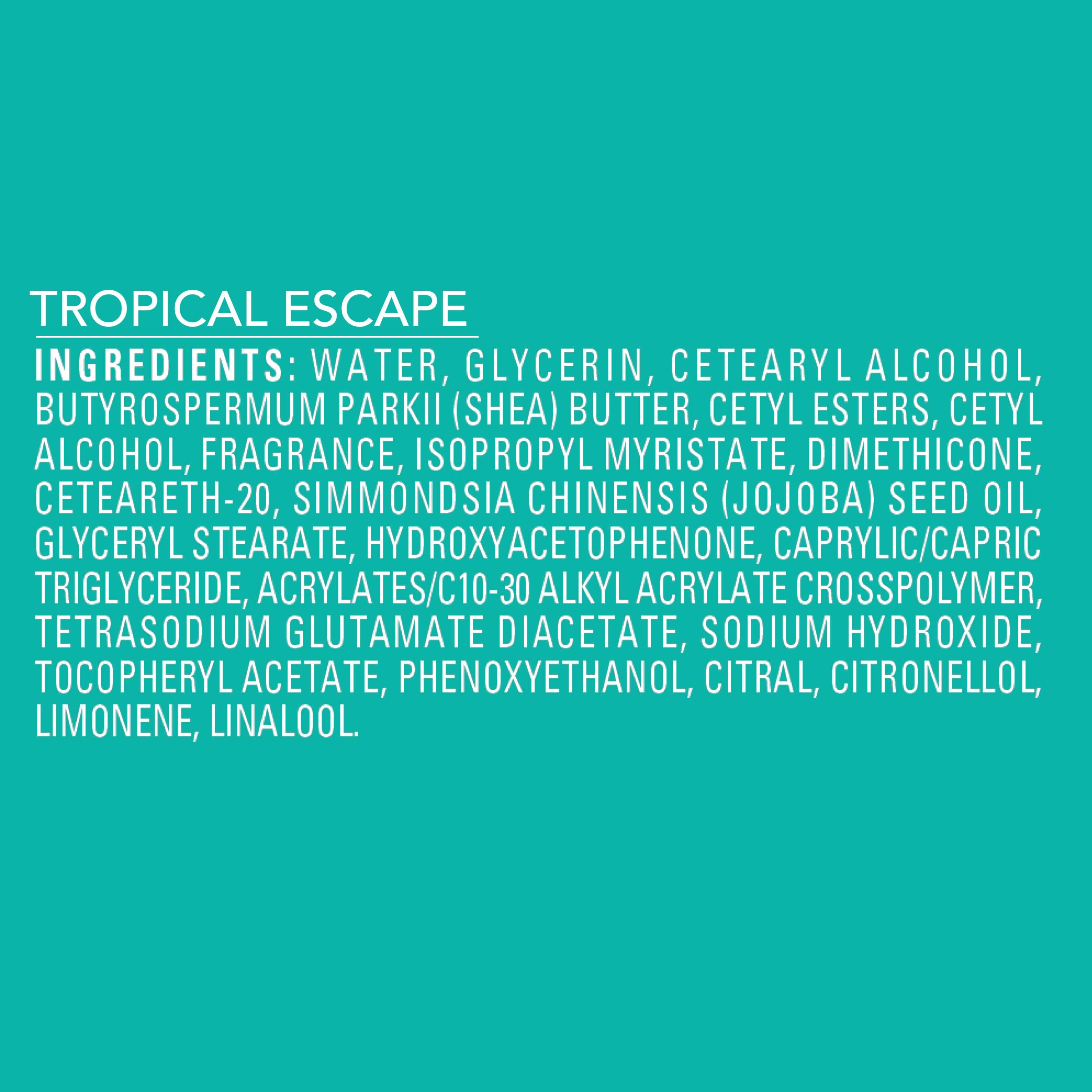Jergens Shea Fusion Tropical Escape Body Lotion, Moisturizer with Shea Butter & Vitamin E, 14 Fl Oz Jergens buy supplements canada
