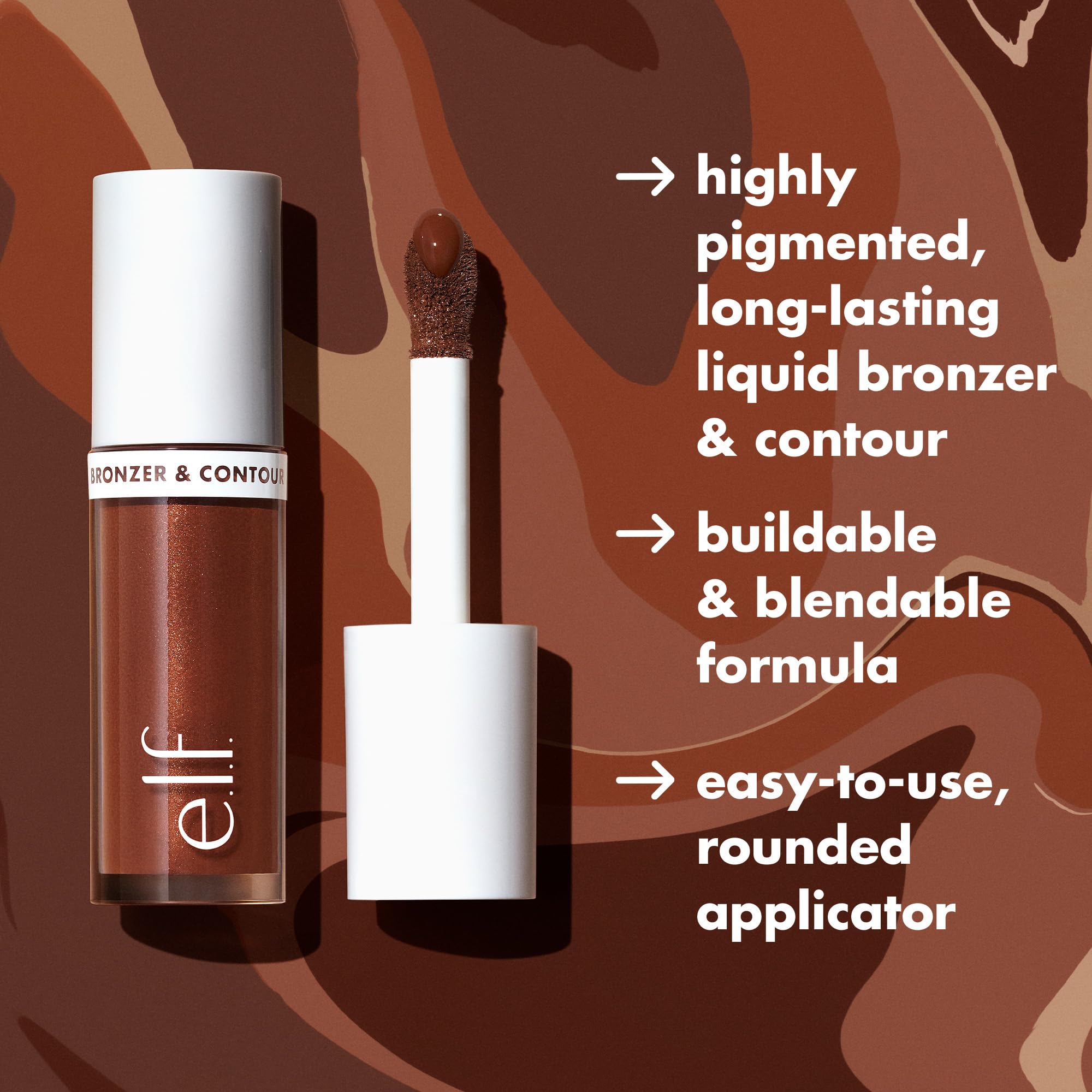 e.l.f. Camo Liquid Bronzer & Contour, Silky Highly Pigmented Formula, Creates a Long-Lasting Bronzed Glow & Natural Look, Vegan & Cruelty-Free, 2 Fair/Light e.l.f. buy supplements canada