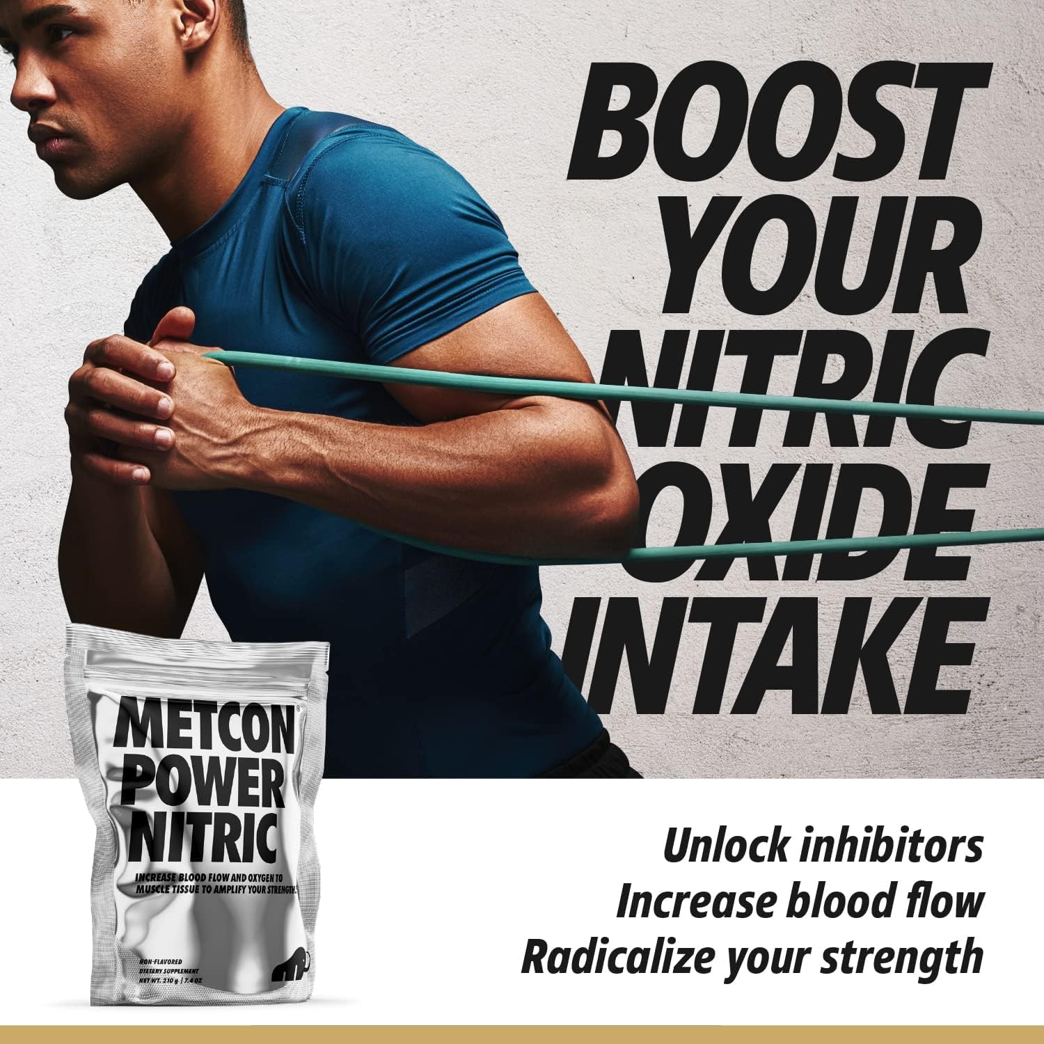 MetCon Power Pre-Pump Nitric Oxide Booster - Pre-Workout Supplement - Increase Blood MetCon buy supplements canada