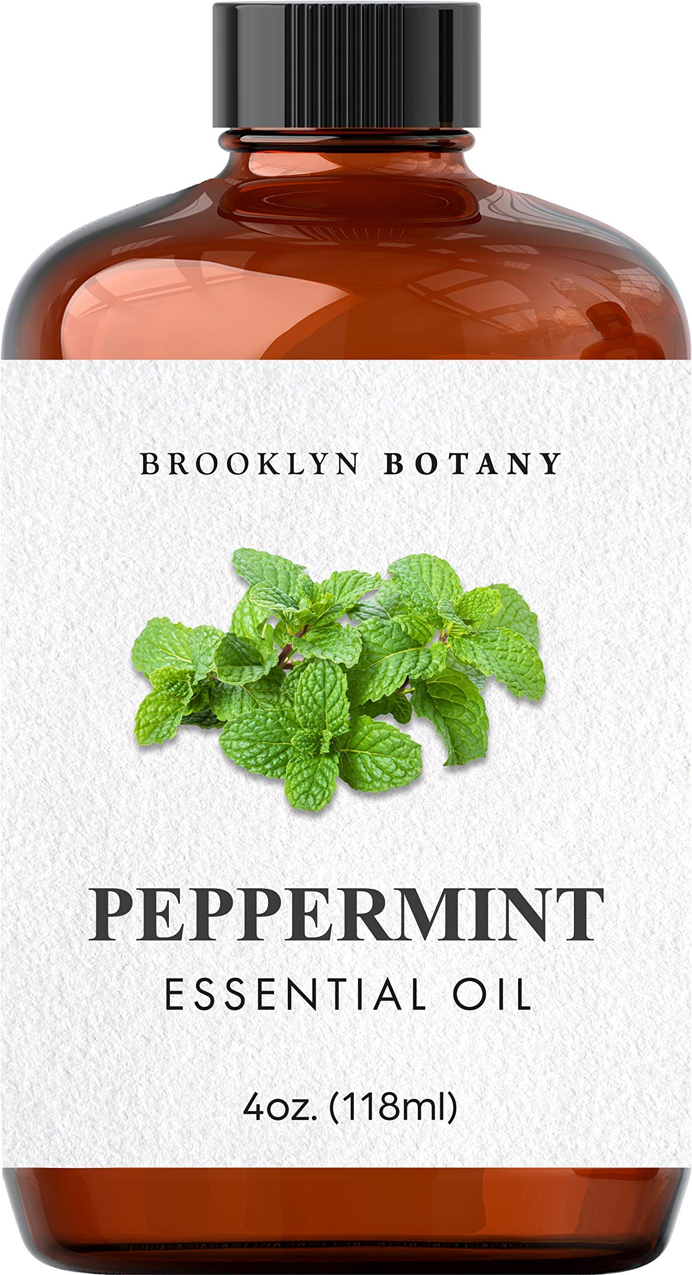 Brooklyn Botany Peppermint Essential Oil - Huge 4 Fl Oz - 100% Pure and Natural - Premium Grade Brooklyn Botany buy supplements canada