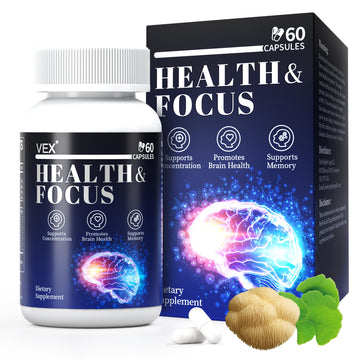 VEX Supplement – Memory & Clarity Support with Folic Acid, Vitamin B, Acetylcysteine, Bacopa Monnieri, Lion’s Mane, Ginkgo Biloba & Black Pepper – Cognitive, 60 Capsules VEX buy supplements canada