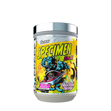 Glaxon Specimen Max High Stim Pre-Workout | 400mg Caffeine + 3200mg Beta Alanine Glaxon buy supplements canada