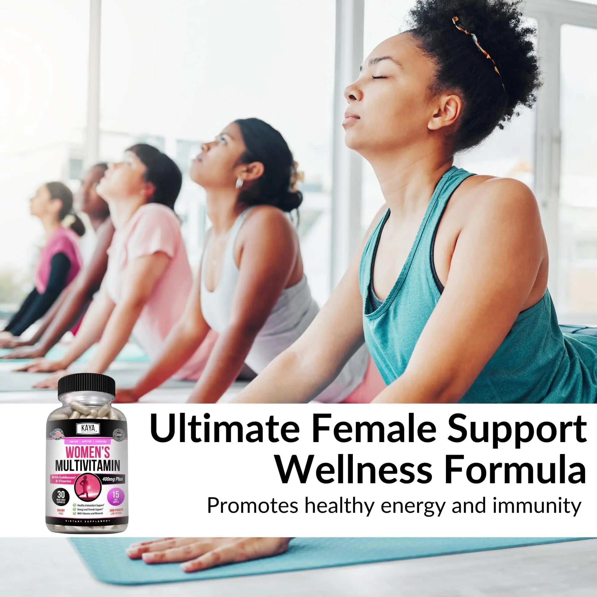 Kaya Naturals Women's Multivitamin, Overall Healthy Antioxidant, and Immune Support, Vitamins A, D, C, E, Biotin Kaya Naturals buy supplements canada