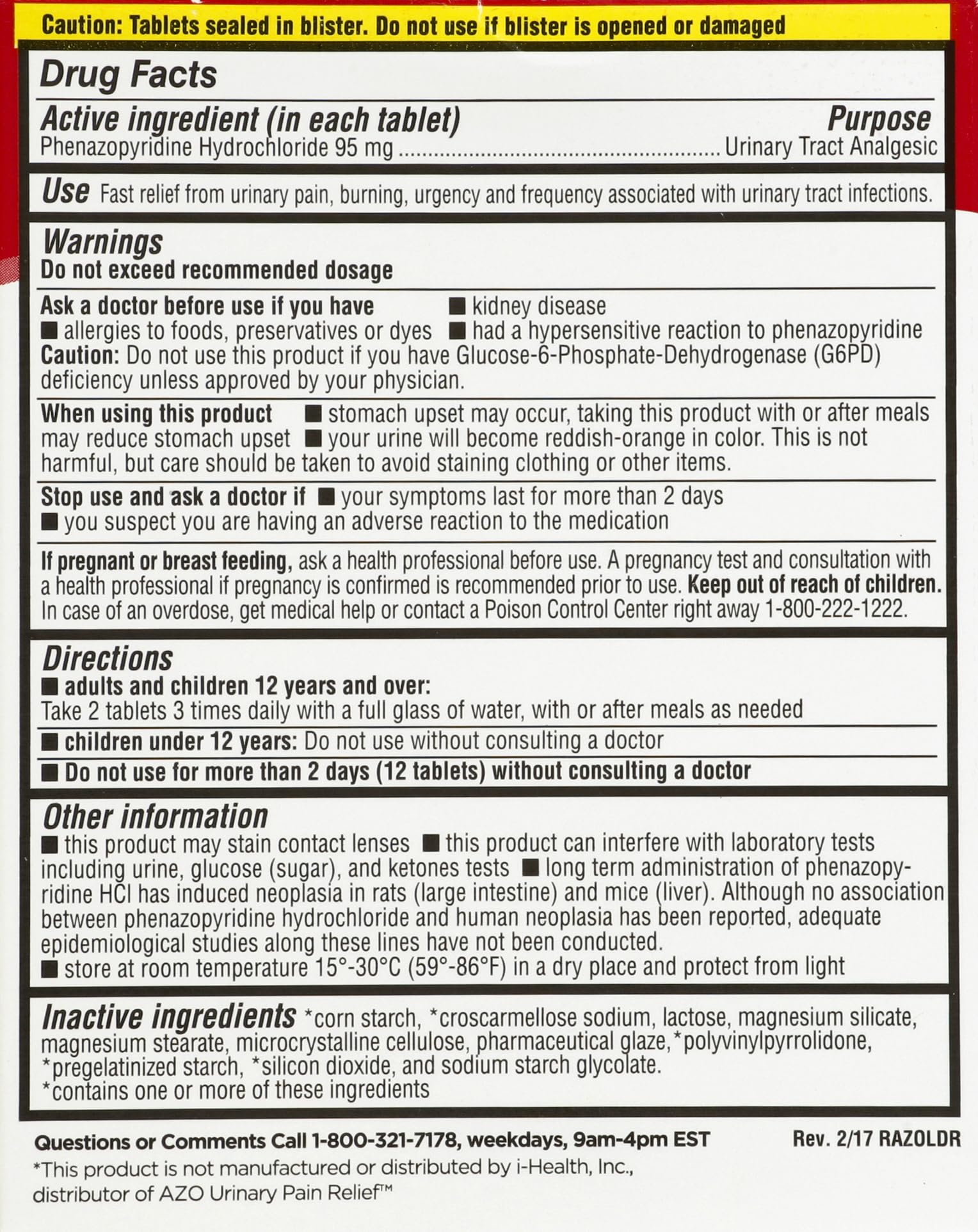 LEADER Urinary Maximum Strength, Fast Action for Burning & Urgency, Phenazopyridine Hydrochloride 95 mg, 30 Tablets, 4-Pack Leader buy supplements canada