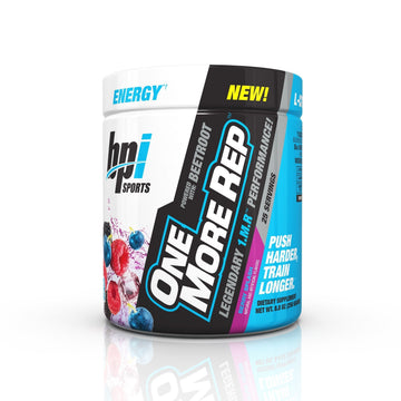 BPI Sports One More Rep Pre-Workout Powder - Increase Energy and Stamina - Intense BPI Sports buy supplements canada