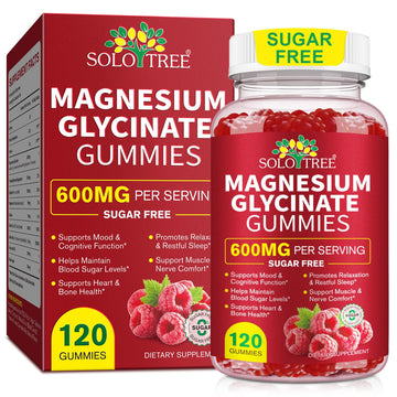 120 Count Magnesium Glycinate Gummies with L-Threonate（600mg Per Serving）,High Absorption Sugar Free Magnesium Potassium Supplement for Relaxation, Stress Relief, and Sleep Support for Adults & Kids WOJBALMN buy supplements canada