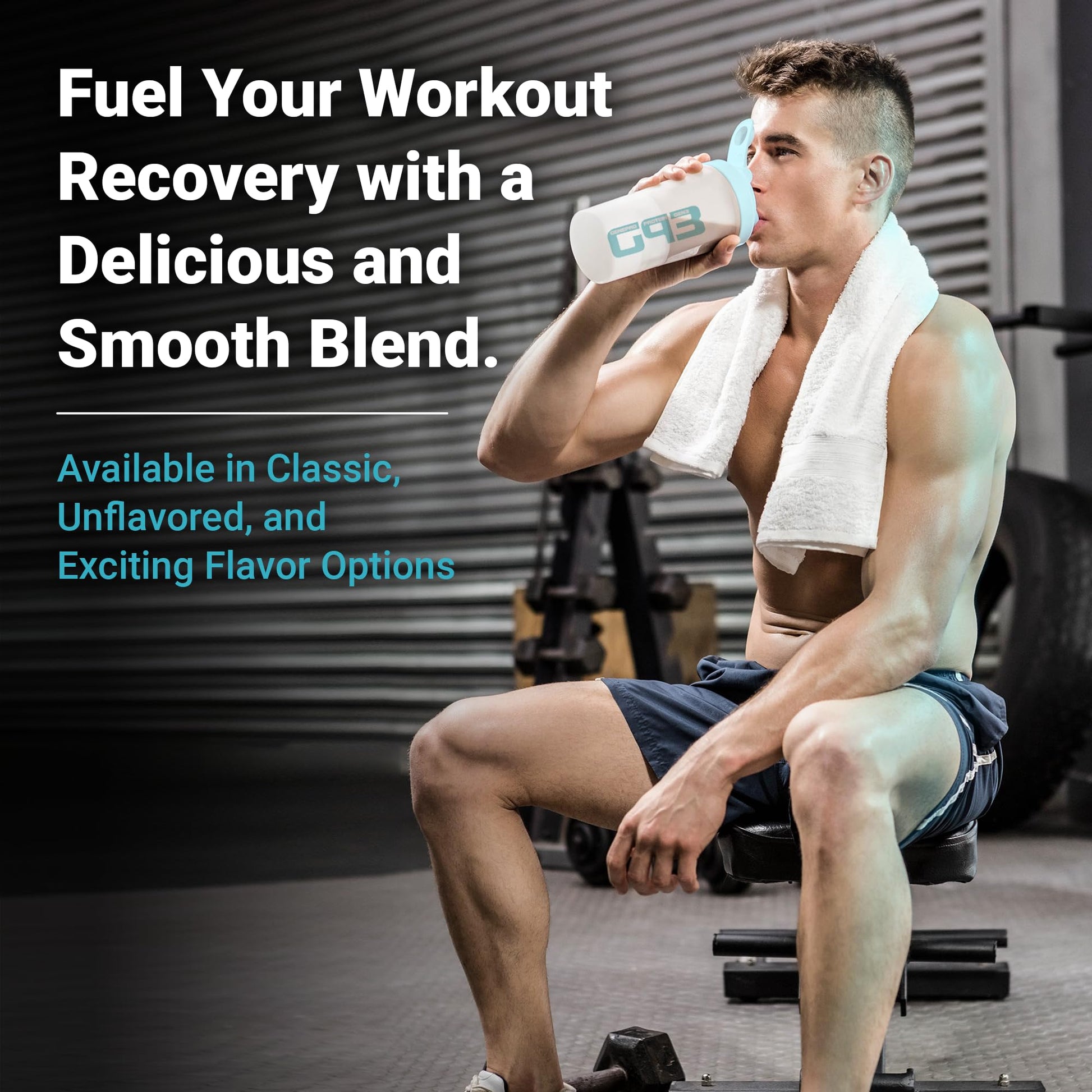 Genepro Unflavored Protein Powder - New Formula - Lactose-Free, Gluten-Free, & Non Genepro Gen. 3 The Protein Solution buy supplements canada
