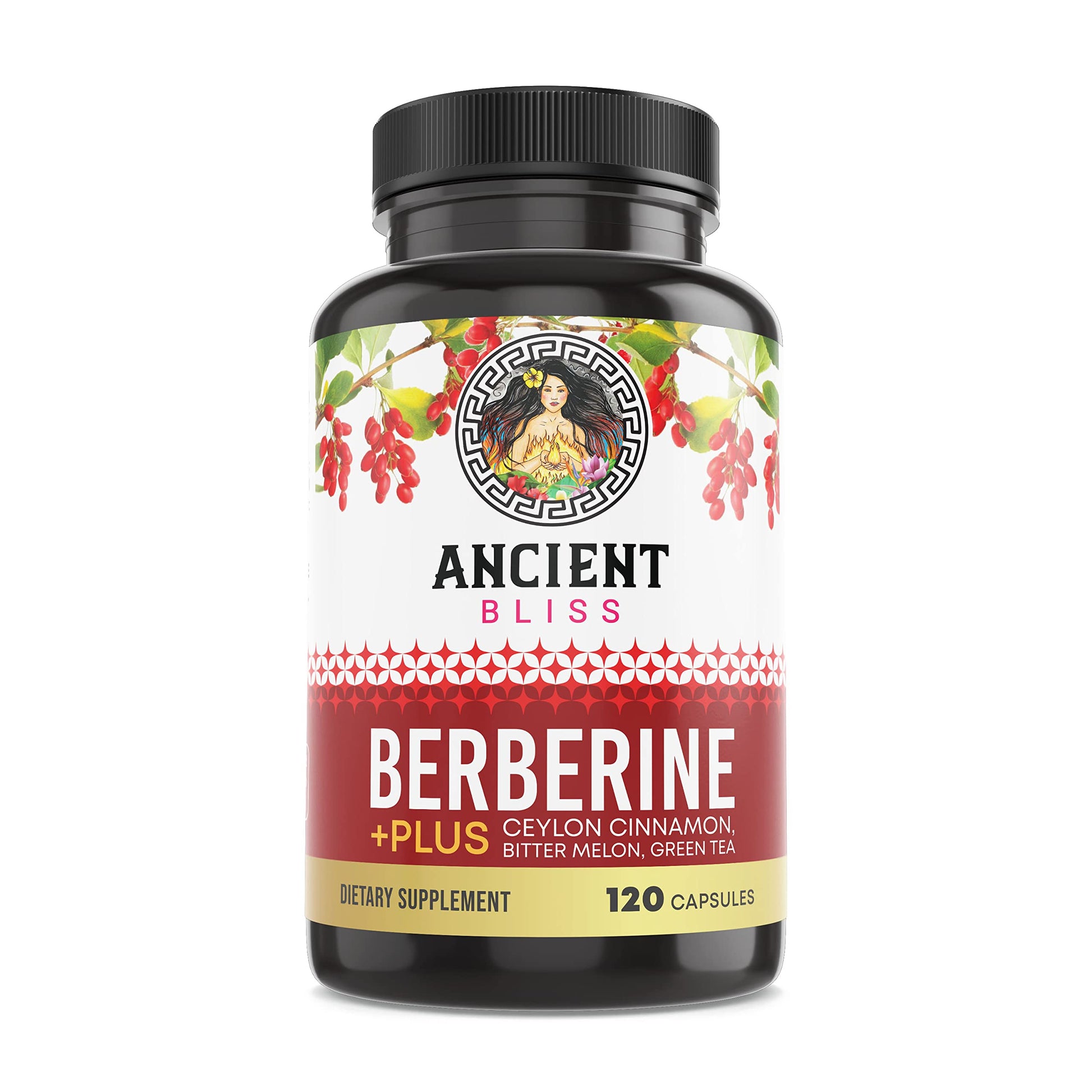 Ancient Bliss Berberine HCL 1200mg with Ceylon Cinnamon, Bitter Melon, and Green Tea Ancient Bliss buy supplements canada
