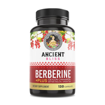 Ancient Bliss Berberine HCL 1200mg with Ceylon Cinnamon, Bitter Melon, and Green Tea Ancient Bliss buy supplements canada
