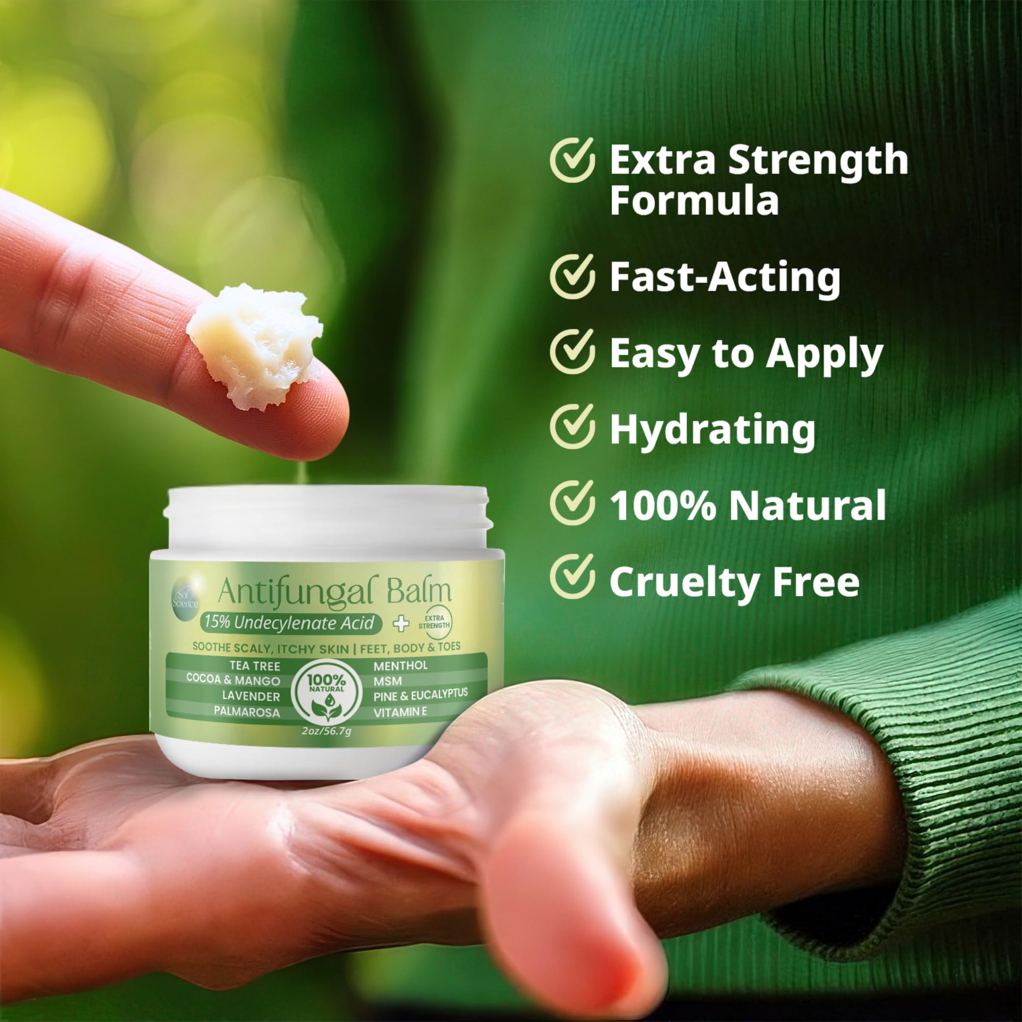 PURPLE CANYON Anti Fungal Balm with 15% Undecylenic Acid – Antifungal for Athletes Foot, Jock Itch & Ringworm – Tea Tree, Menthol & Essential Oils PURPLE CANYON buy supplements canada