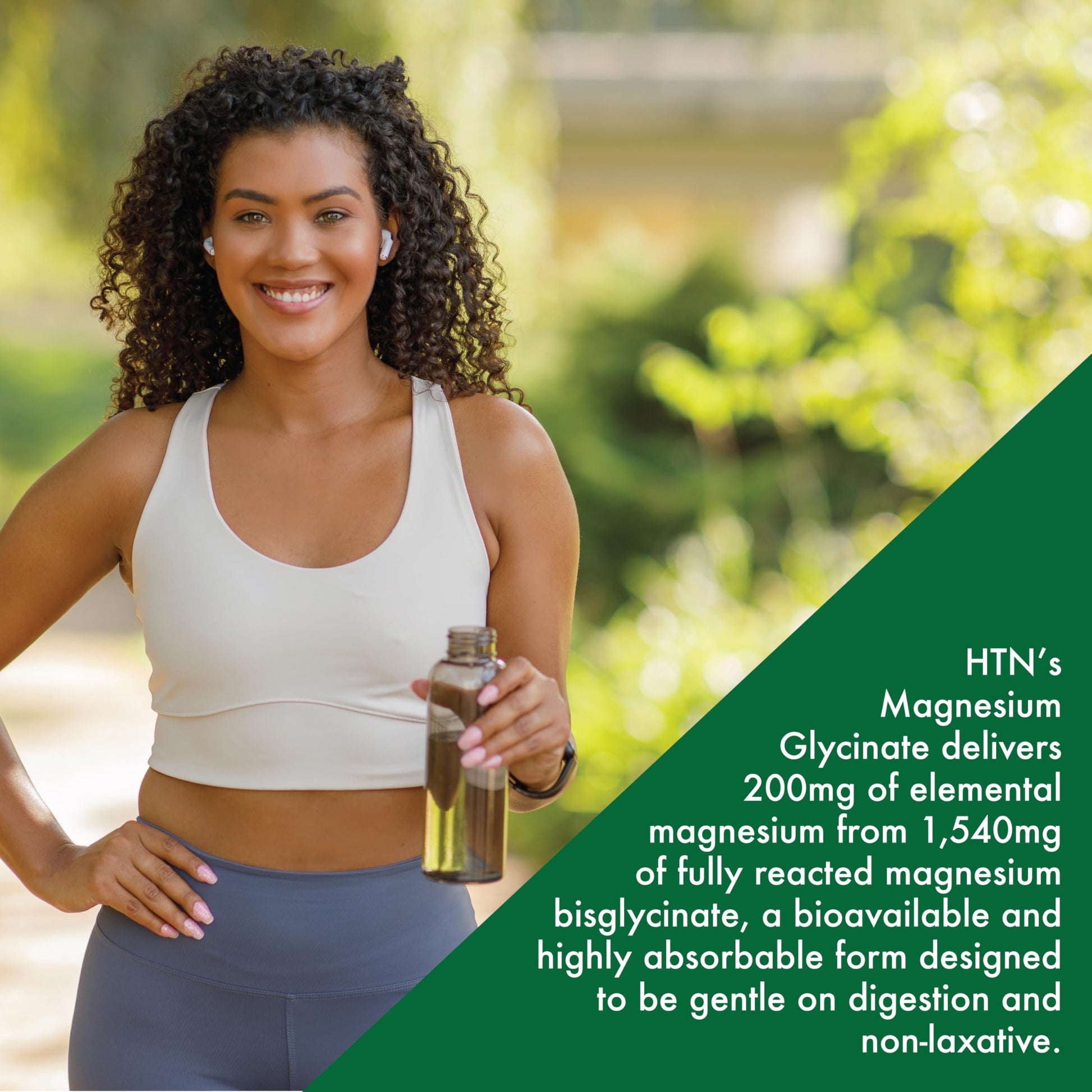Magnesium Glycinate - Muscle, Nerves, Relaxation & Sleep Supplement | 200mg Elemental Magnesium Fully Reacted Chelated | Gentle on the Stomach | Non-GMO 120 Tablets | by Health Thru Nutrition Health Thru Nutrition buy supplements canada