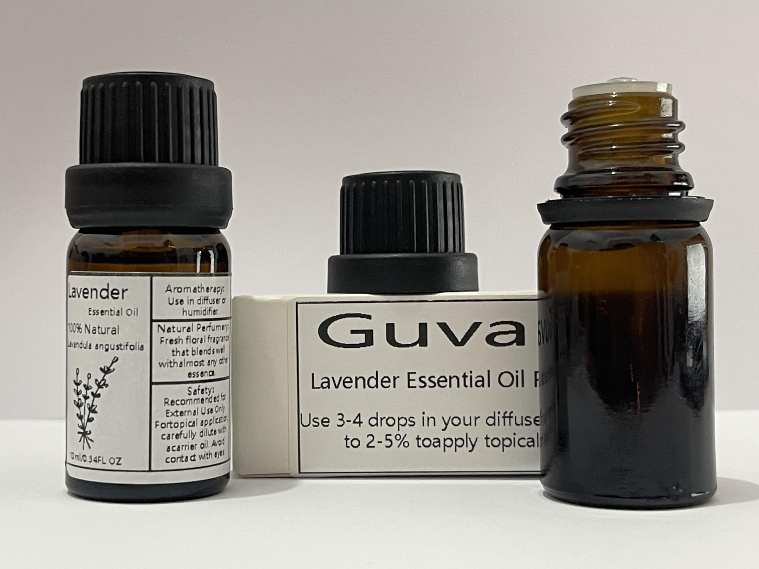 Guvar Lavender Essential Oil Pure for Diffuser for Aromatherapy and Home 100% Pure Natural Extraction Guvar buy supplements canada