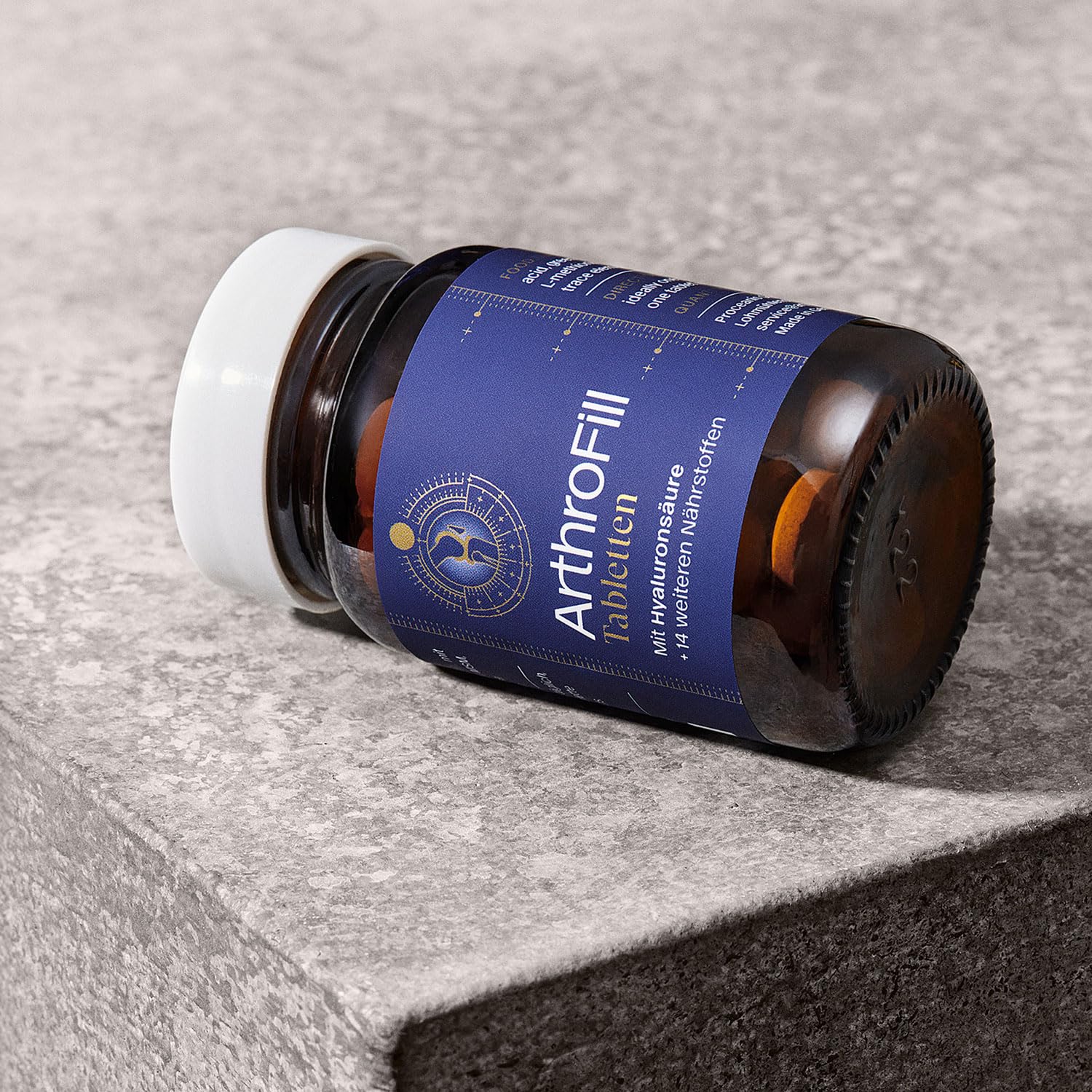 ArthroFill™ Tablets - Proven European Joint Relief - Vegan Hyaluronic Acid - Nutrient Complex - Support Active Movement Functions with 15 Vital Micronutrients - Made in Germany ArthroFill buy supplements canada