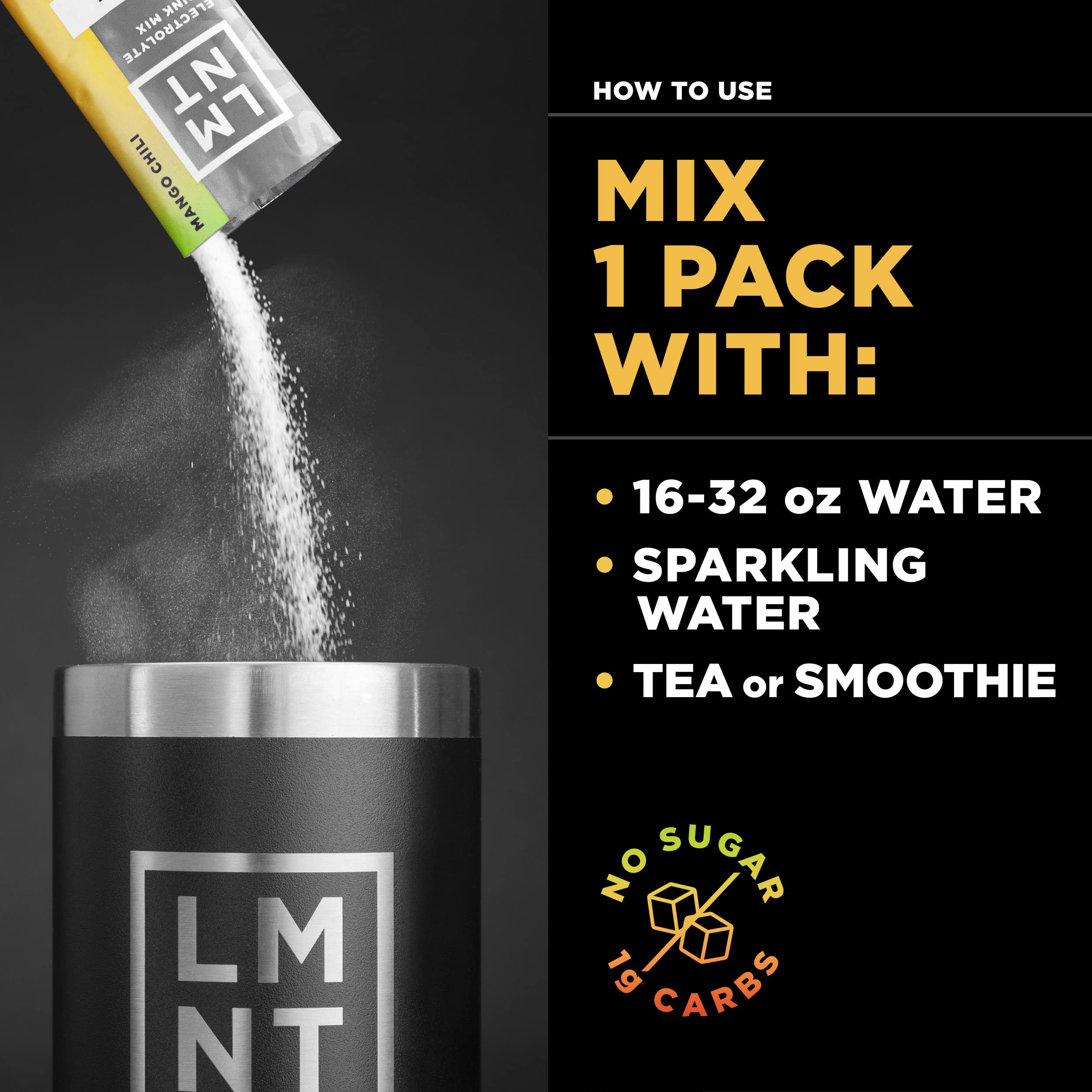 LMNT Keto Electrolyte Powder Packets | Paleo Hydration Powder | No Sugar, No Artificial LMNT ELEMENTAL LABS buy supplements canada