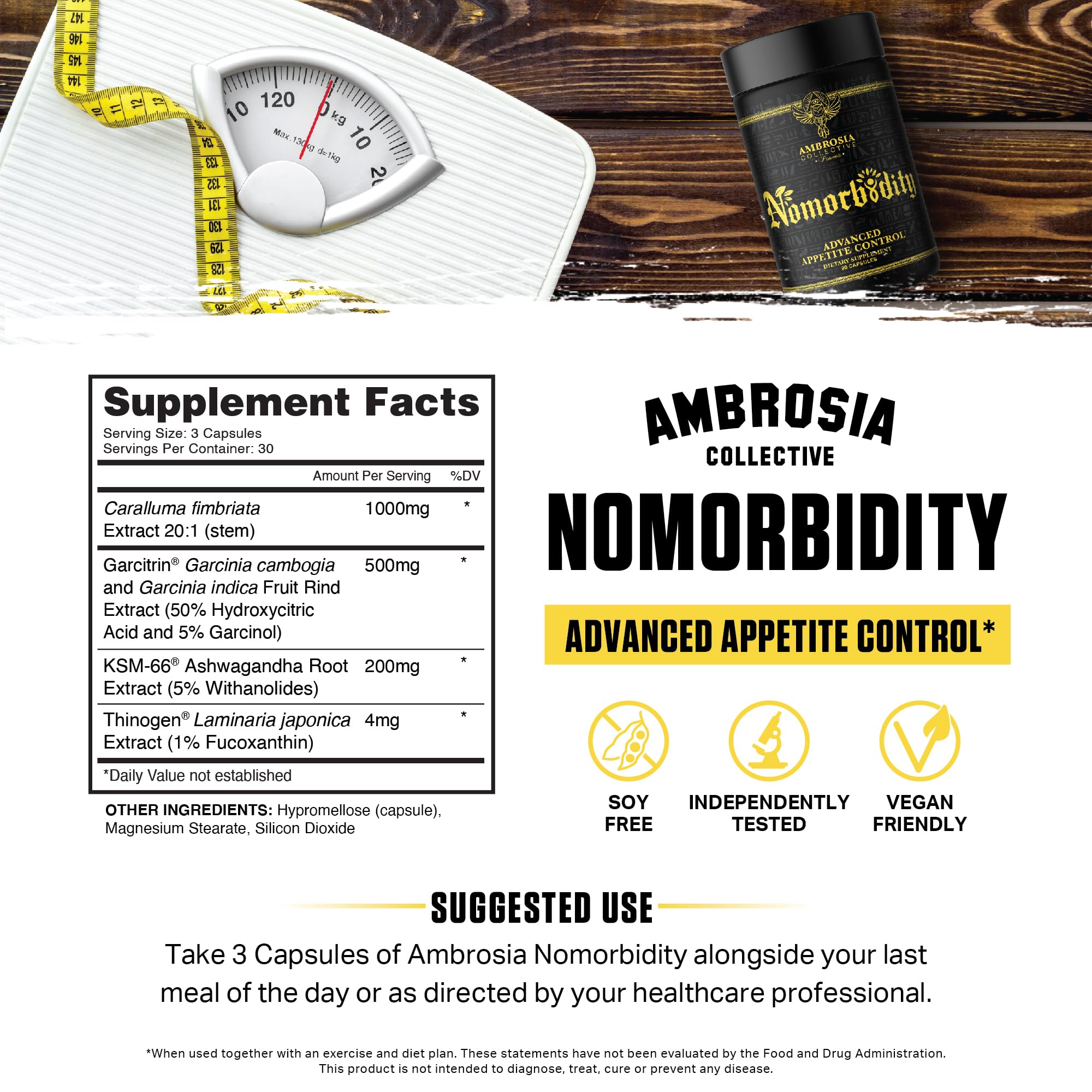 Ambrosia Nomorbidity Advanced Appetite Control & Hunger Management Formula Ambrosia buy supplements canada