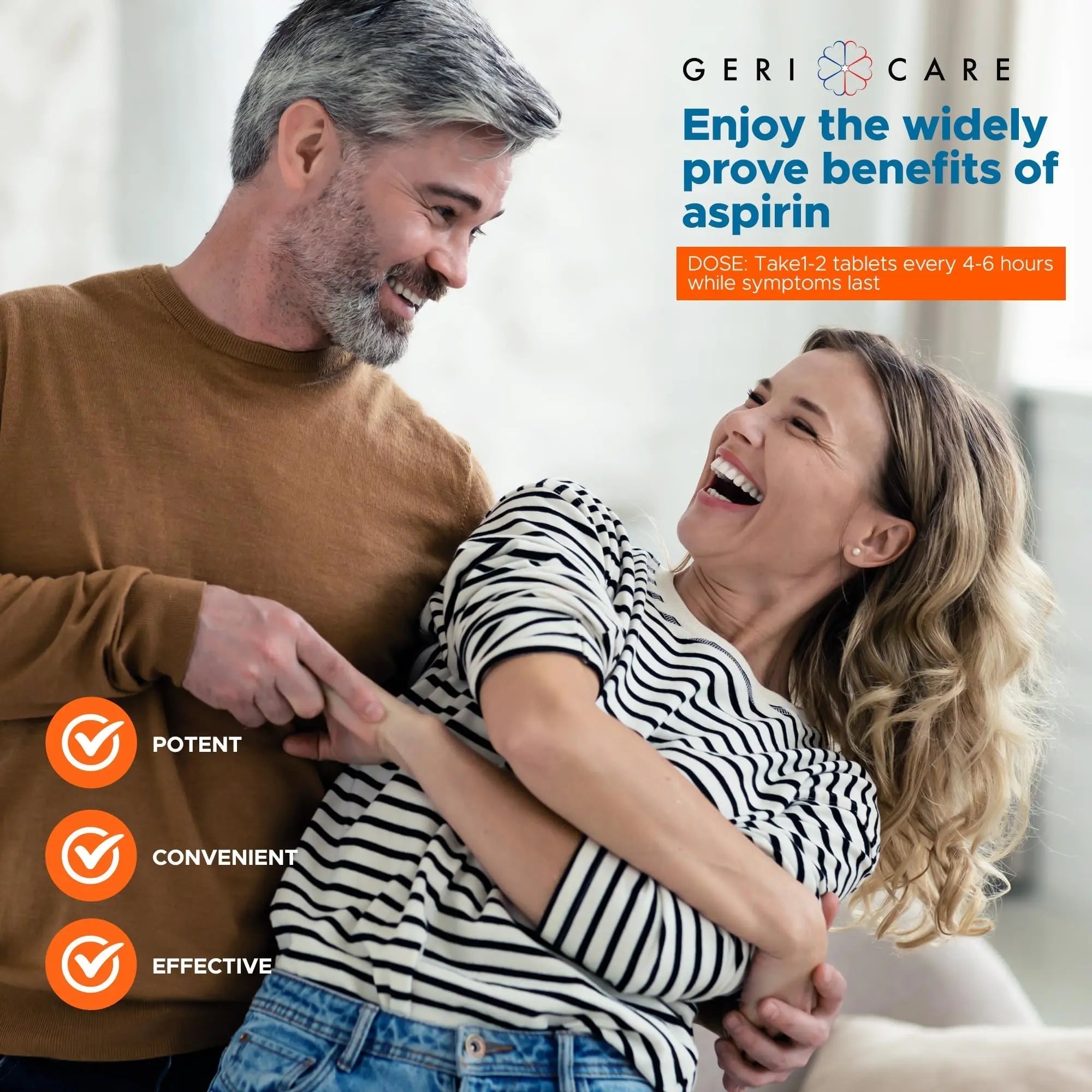 GeriCare Enteric Coated Aspirin Tablets 325mg (1000 Count) NSAID Pain Reliever & Fever Reducer for Adults- Regular Strength Aspirin for Headache Arthritis Menstrual & Muscle Pain GeriCare buy supplements canada