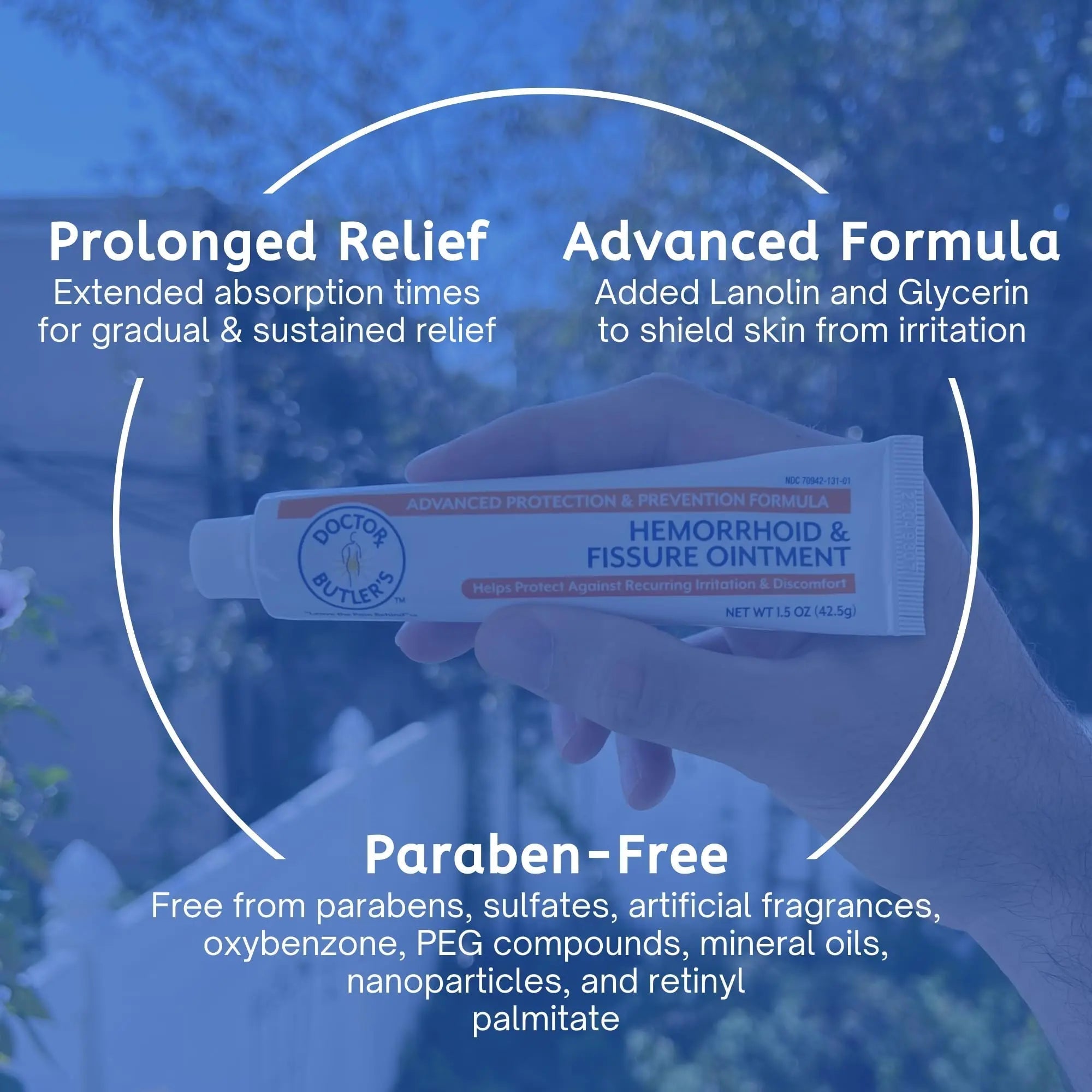Doctor Butler's Advanced Hemorrhoid & Fissure Ointment – Lidocaine Hemorrhoid Treatment and Fissure Treatment Extra Strength Formula, Heals and Provides Fast Pain and Itch Relief* (1.5 oz.) Doctor Butler's buy supplements canada