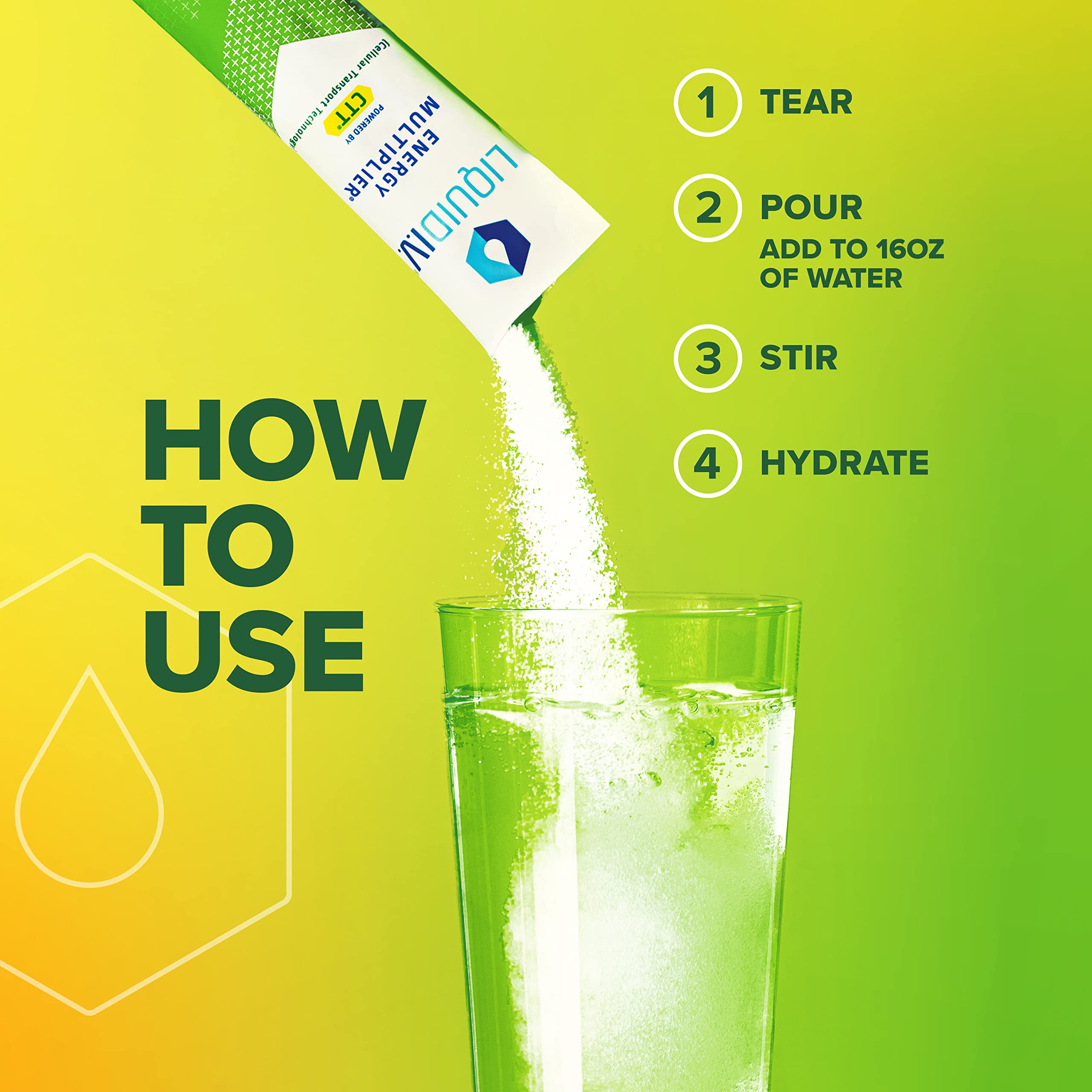 Liquid I.V. Hydration + Energy Multiplier - Yuzu Pineapple - Hydration Powder Packets Liquid I.V. buy supplements canada