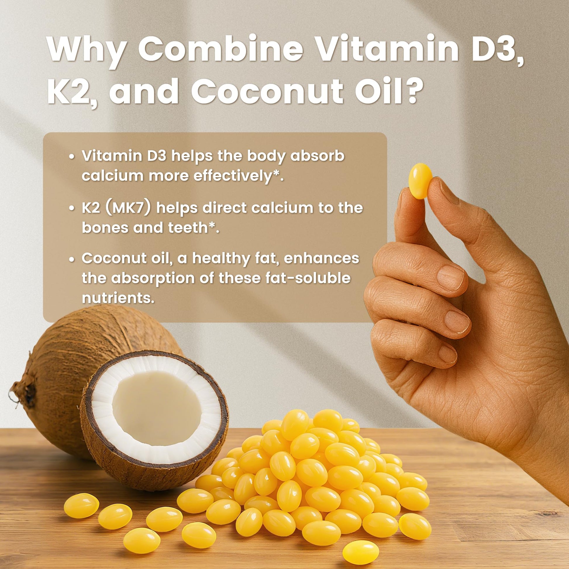 VEV Corefeel Vitamin D3 K2 10,000 IU, 200 mcg MK-7, 300 Coconut Oil Softgels, 2 in 1 Vitamins Supplement D & K (Include MK7), Easy to Swallow VEV buy supplements canada