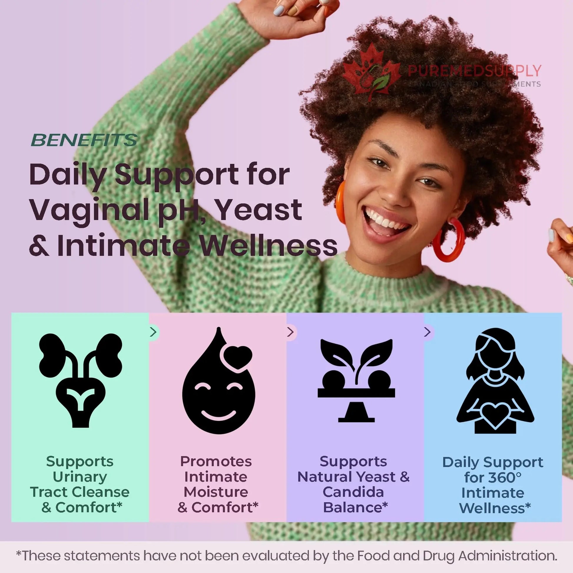 UTI Flora & Odor Pro+ & UTI Yeast & pH Pro+ | Pack of 2 | Vaginal Probiotics for Feminine Hydration & Freshness Support | Third-party Tested, cGMP Facility, Vegan, Non-GMO, Gluten-Free | 60+60 Caps FIRSTORGANIC buy supplements canada
