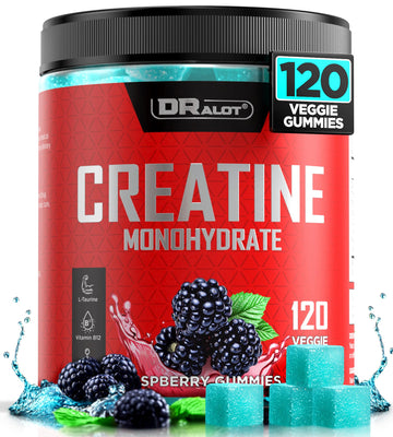 Dralot 99.99% Creatine Monohydrate Gummies More 15% Strength, 5X Energy & Muscle Support Pre-Workout Complex Creatine for Women & Men with 5000mg Creatine Dralot Nutrition buy supplements canada