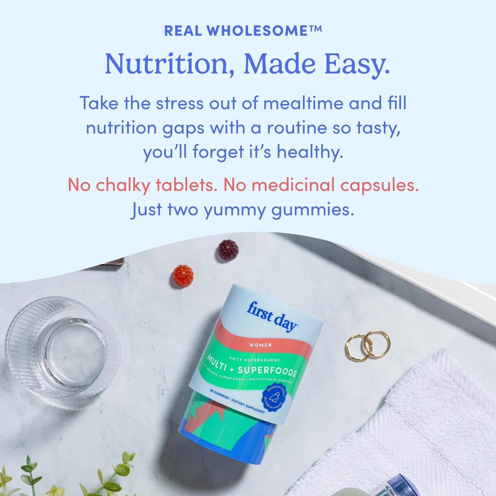 FIRST DAY Womens Multivitamin & Teens Multivitamin Gummies Bundle – Daily Multivitamin for Women, Teen Multi Vitamins FIRST DAY buy supplements canada