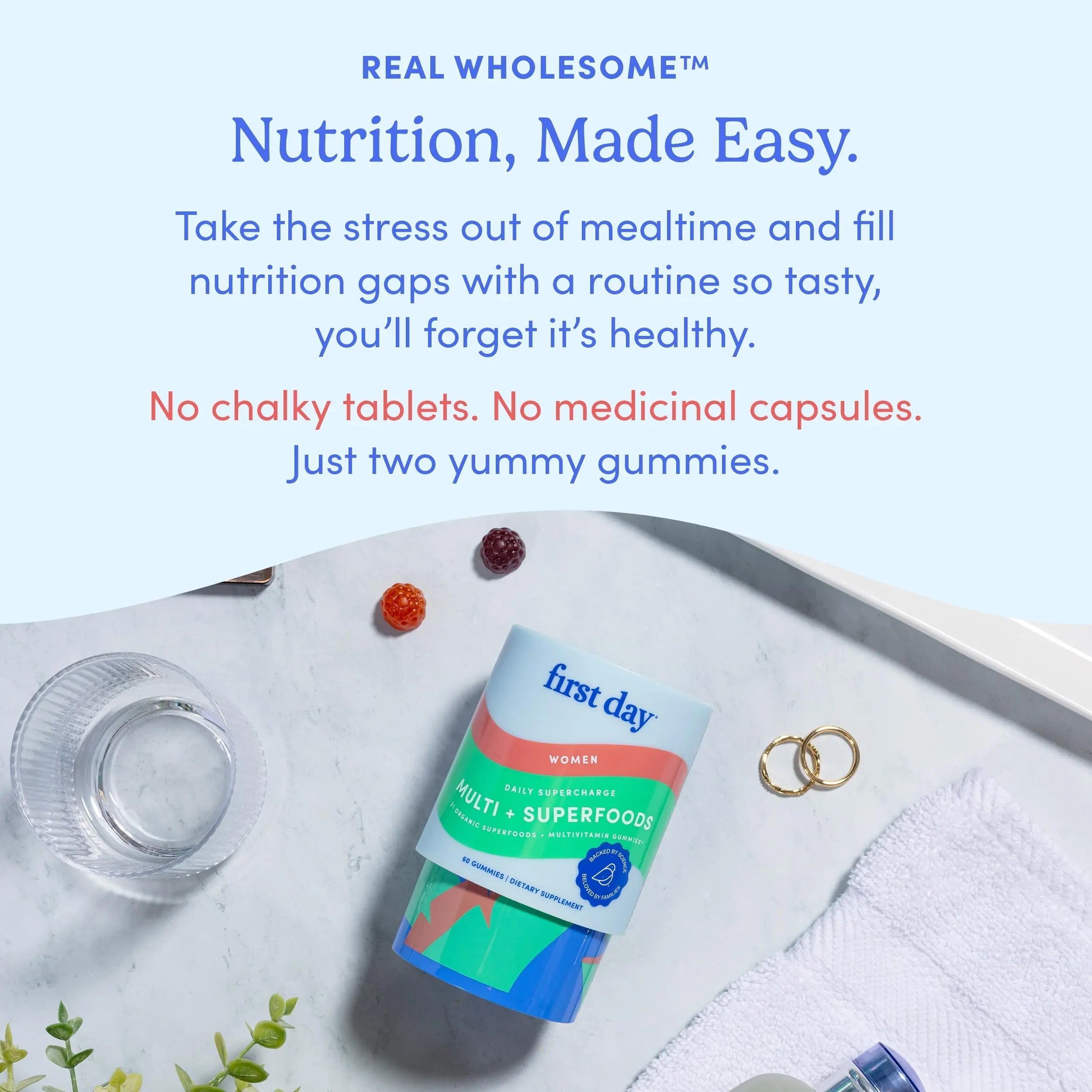 FIRST DAY Womens Multivitamin & Teens Multivitamin Gummies Bundle – Daily Multivitamin for Women, Teen Multi Vitamins FIRST DAY buy supplements canada