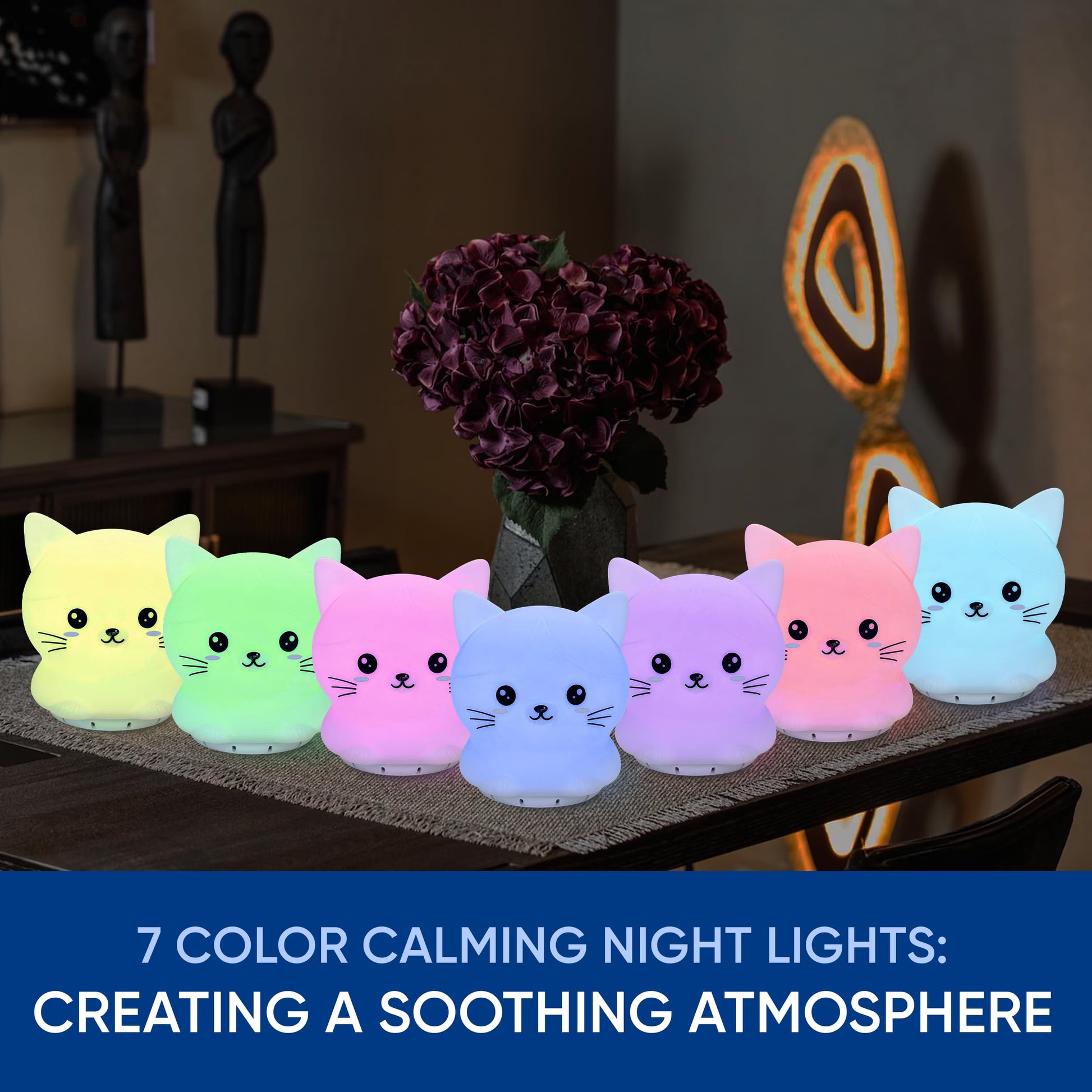 Mindfulness 'Breathing Kitty' | 4-7-8 Guided Visual Meditation Breathing Light | 3 in 1 Device Rainlax buy supplements canada