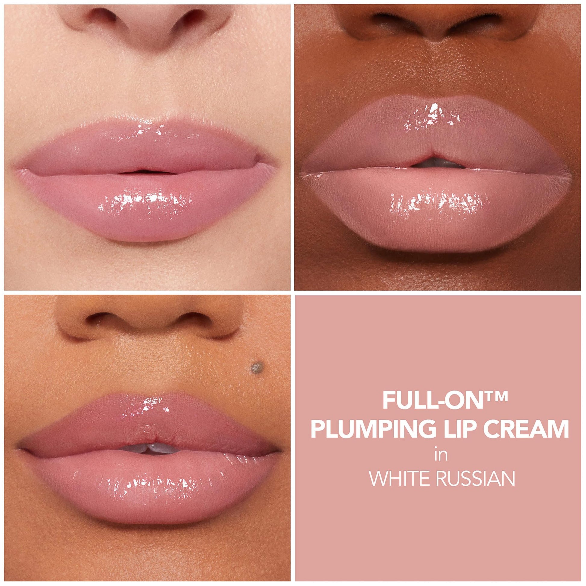 BUXOM Full-On Plumping Lip Cream, White Russian Buxom buy supplements canada