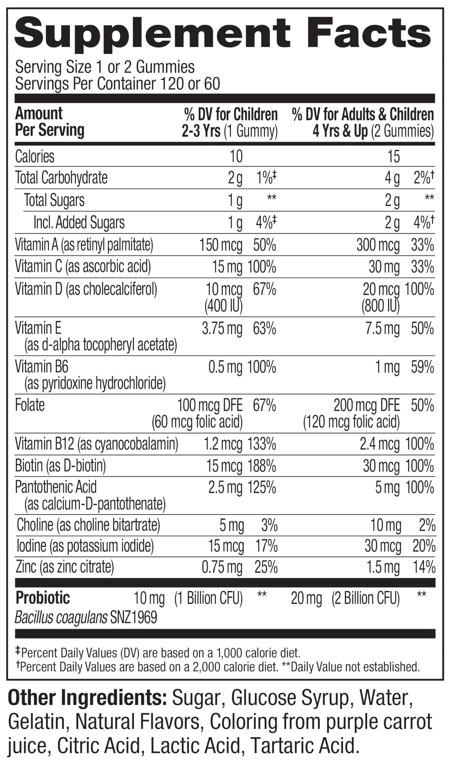 OLLY Kids Multivitamin & Probiotic Gummy, Digestive Support, Vitamins A, D, C, E, B, Zinc, Chewable Supplement OLLY buy supplements canada