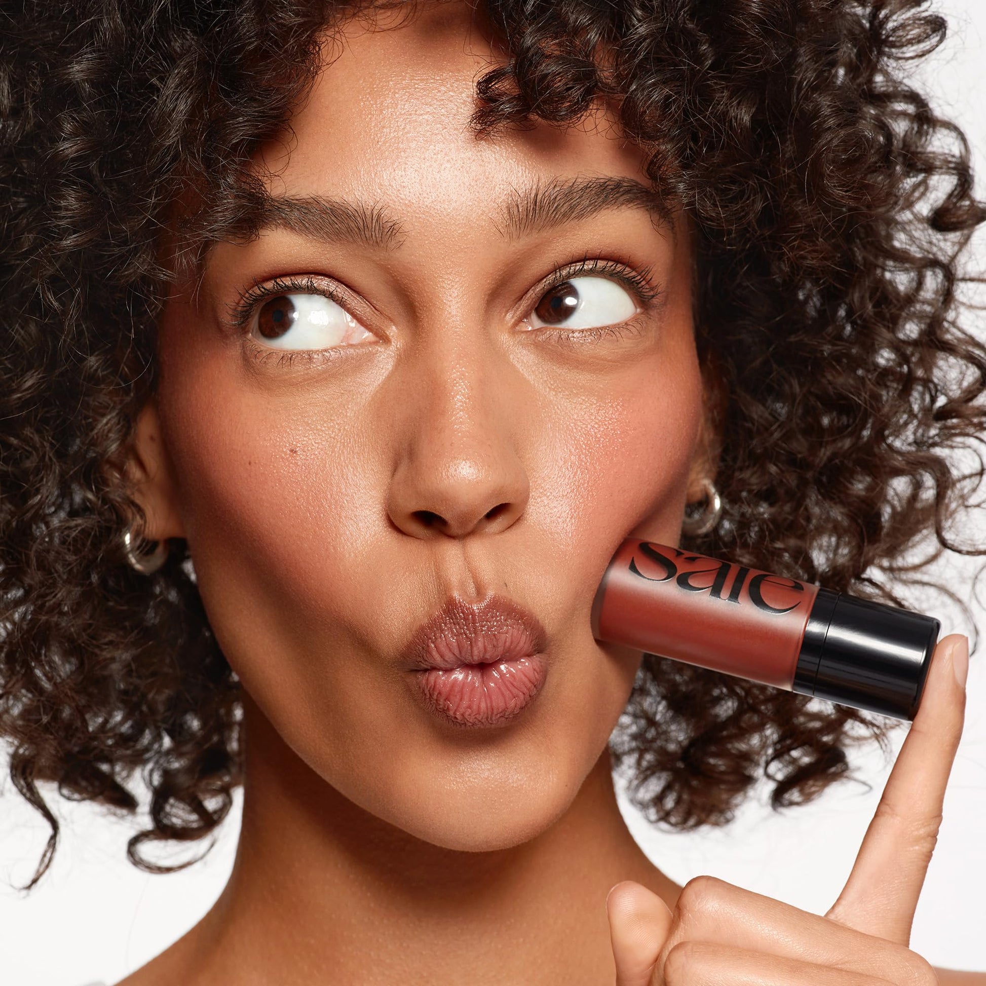 Saie Dew Liquid Blush for Cheeks - Hydrating Cream Blush Stick with a Blendable + Buildable Formula - Skincare Infused Dewy Cheek Tint for a Natural Flush - Glowy Makeup Essential - Spicy (.40 oz) Saie buy supplements canada