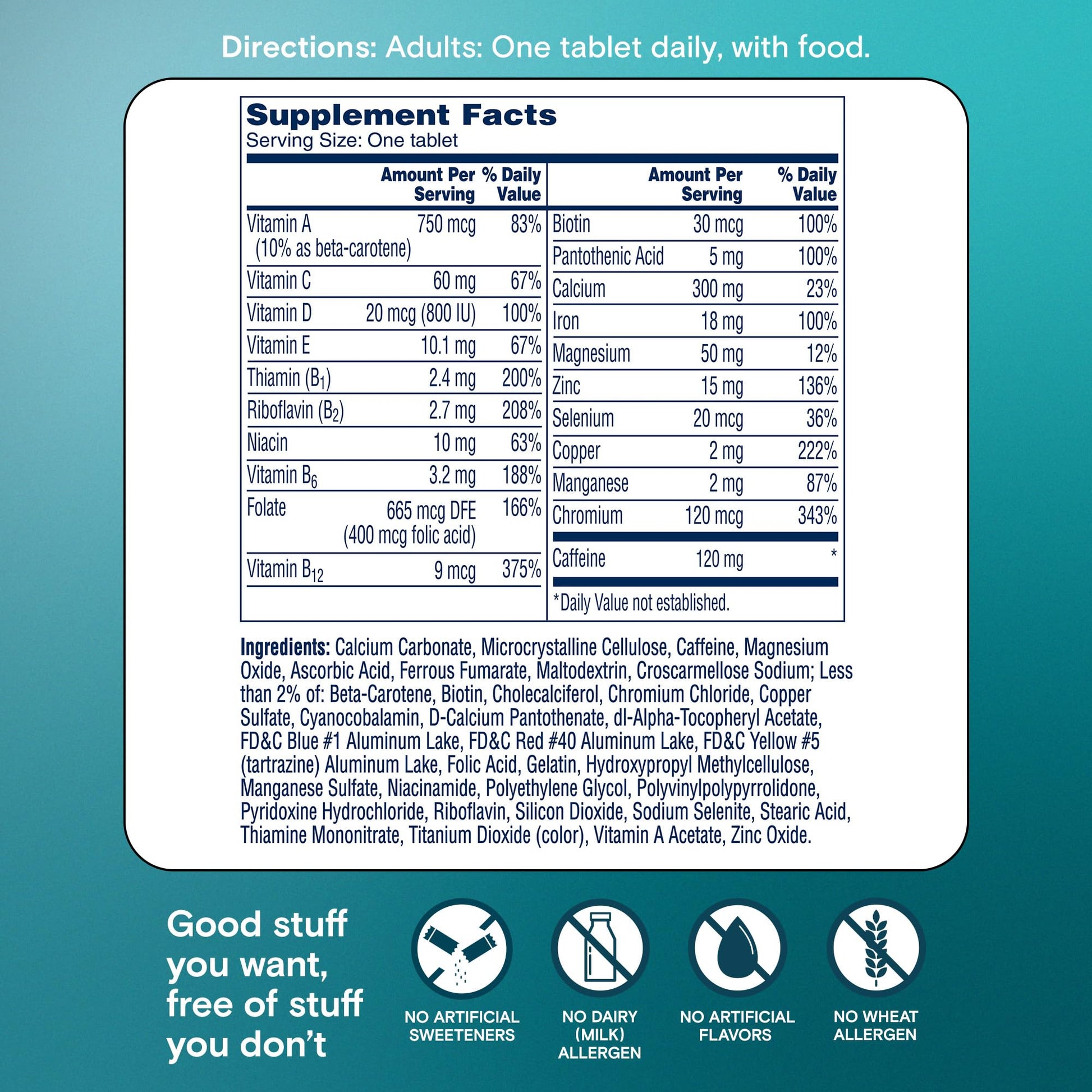 One A Day Women's Active Metabolism Daily Essential, Multivitamin for Women, Metabolism Support, Vitamins for Women with All 8 B-Vitamins, Vitamin D, Magnesium & More,120 Count ONE A DAY buy supplements canada