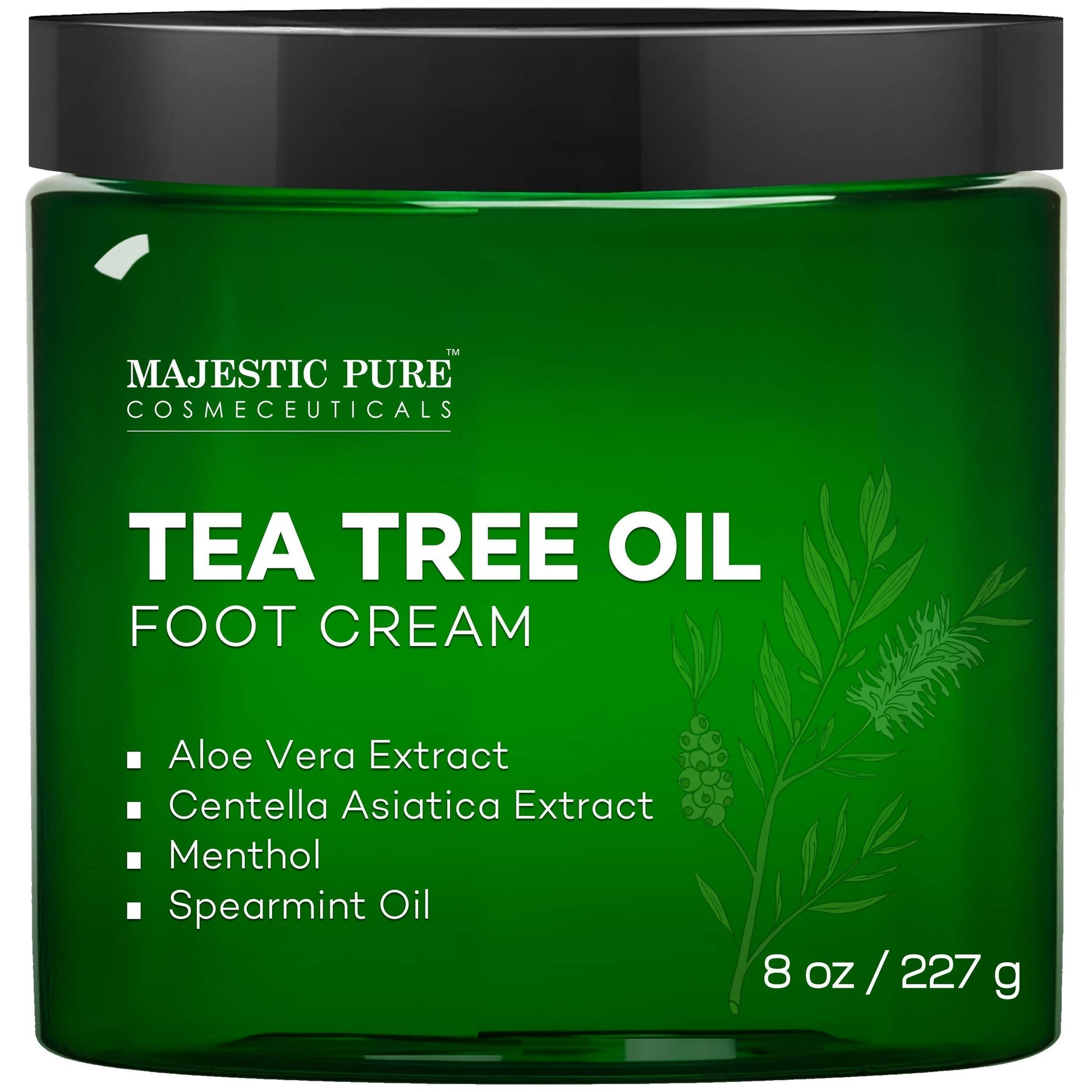 MAJESTIC PURE Athletes Foot Cream with Tea Tree Oil, Aloe & Spearmint - Hydrates MAJESTIC PURE buy supplements canada