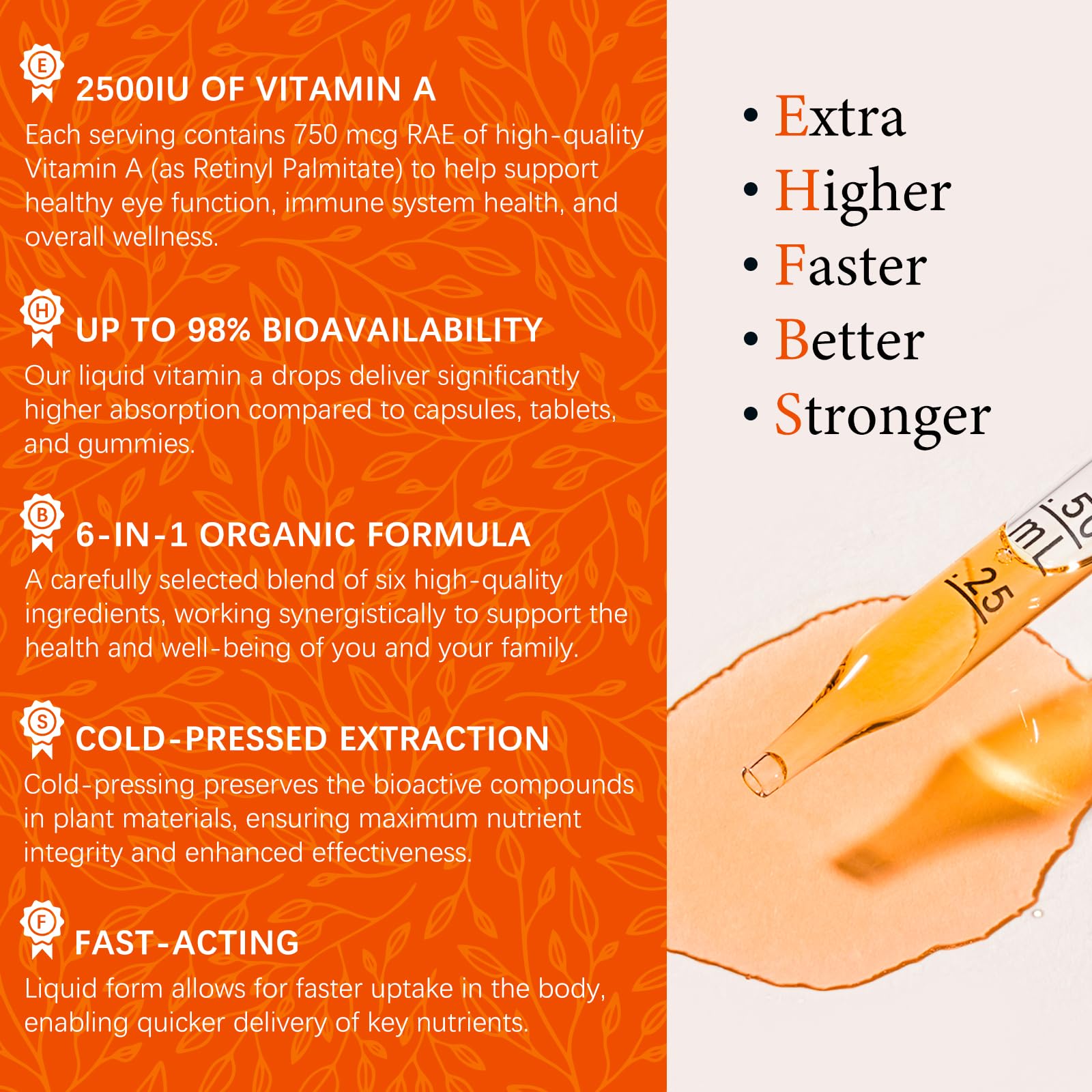 OASIS FORCE 6 in 1 Vitamin A Liquid Drops with Lutein & Zeaxanthin, Vita A Retinyl Palmitate for Skin, Vision & Immune Support, Adults & Kids Ages 6+, Vegan, Non-GMO, 2 Fl Oz OASIS FORCE buy supplements canada