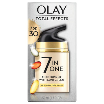 Olay Facial Moisturizing Lotion SPF 30 Total Effects for Dry Skin, 7 Benefits including Minimize Pores, Anti-Aging, 1.7 oz Procter & Gamble buy supplements canada