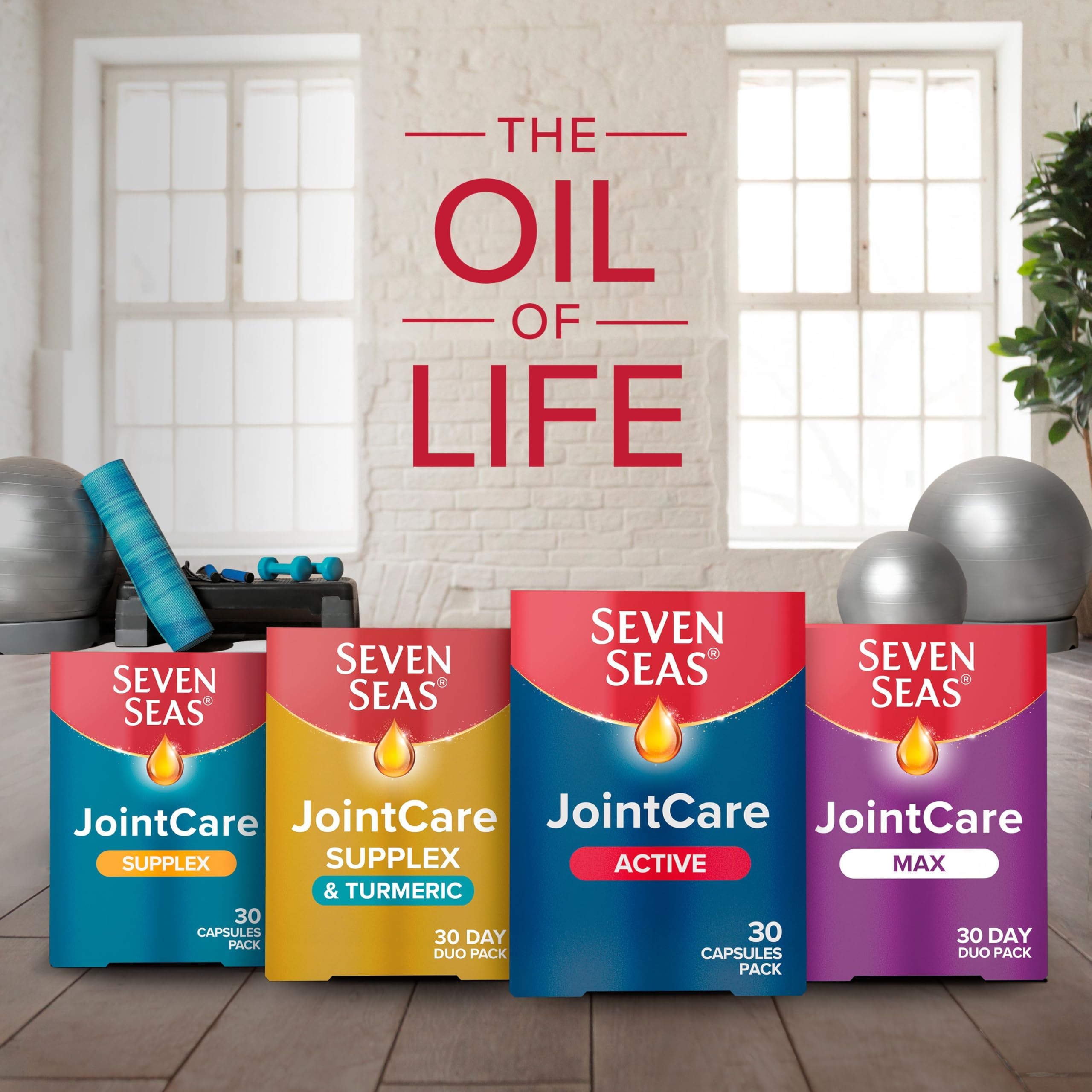 Seven Seas JointCare Active, With Glucosamine, Omega-3, Chondroitin, Vitamins C and D Seven Seas buy supplements canada