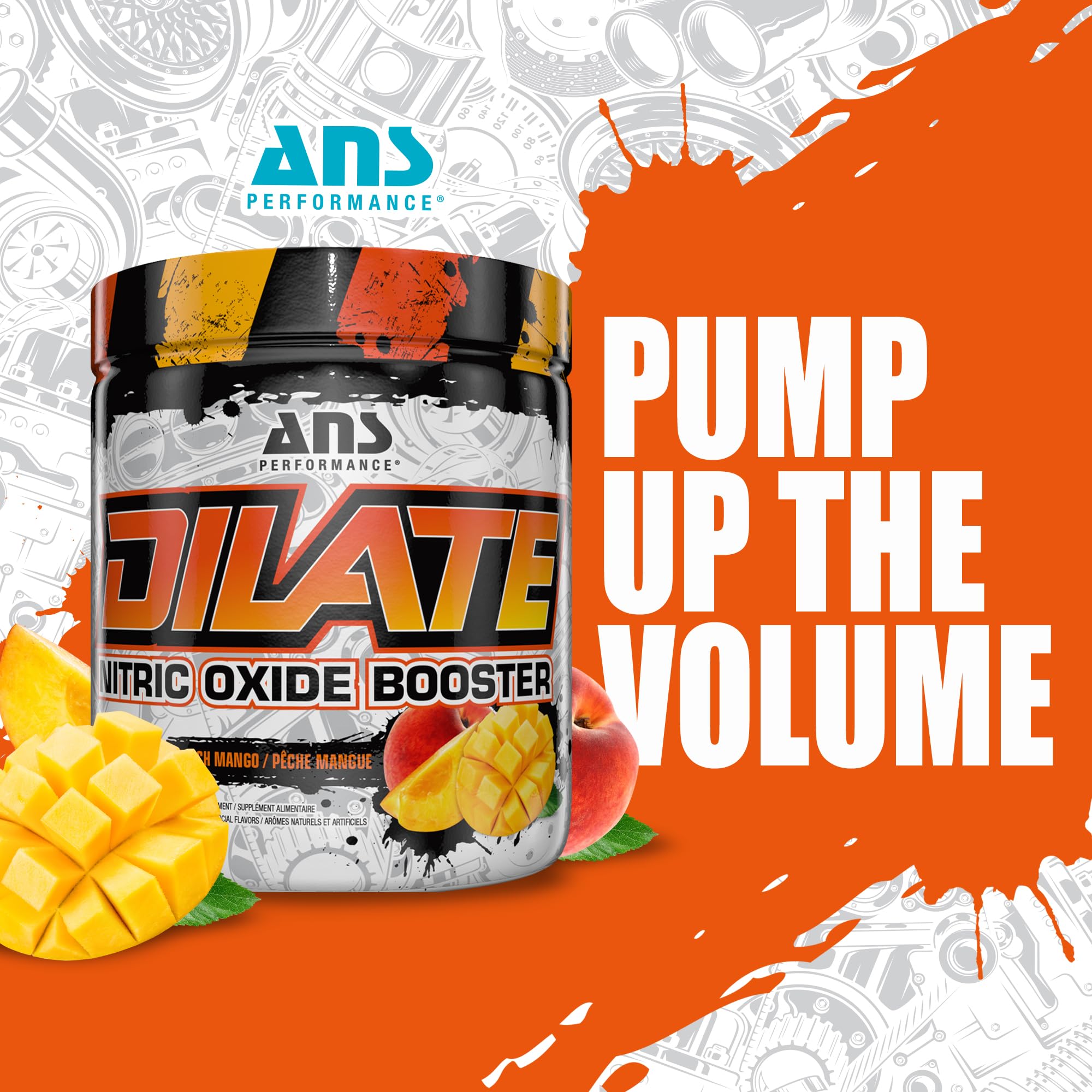 ANS Performance Dilate Pump PreWorkout Powder - Dietary Supplement - Maximizes ANS Performance buy supplements canada