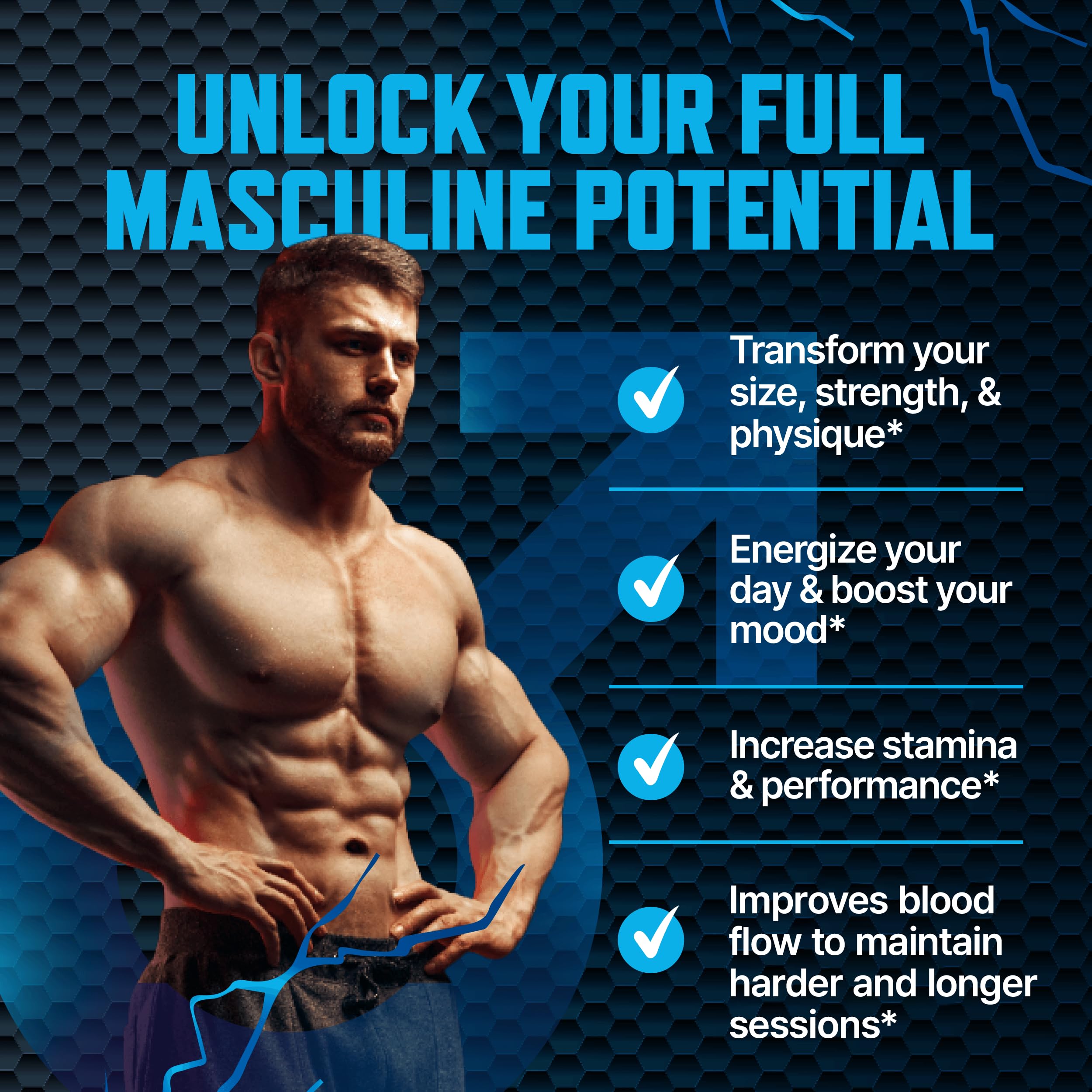 Testosterone Booster Gummies, Male Enhancing Supplement, Add 2 in” Enlargement Gummies for Men , Male Enhancement Chews Energy, Strength, Stamina, Endurance, Performance, Natural Blue Berry Chews Sapir's Nutrition buy supplements canada