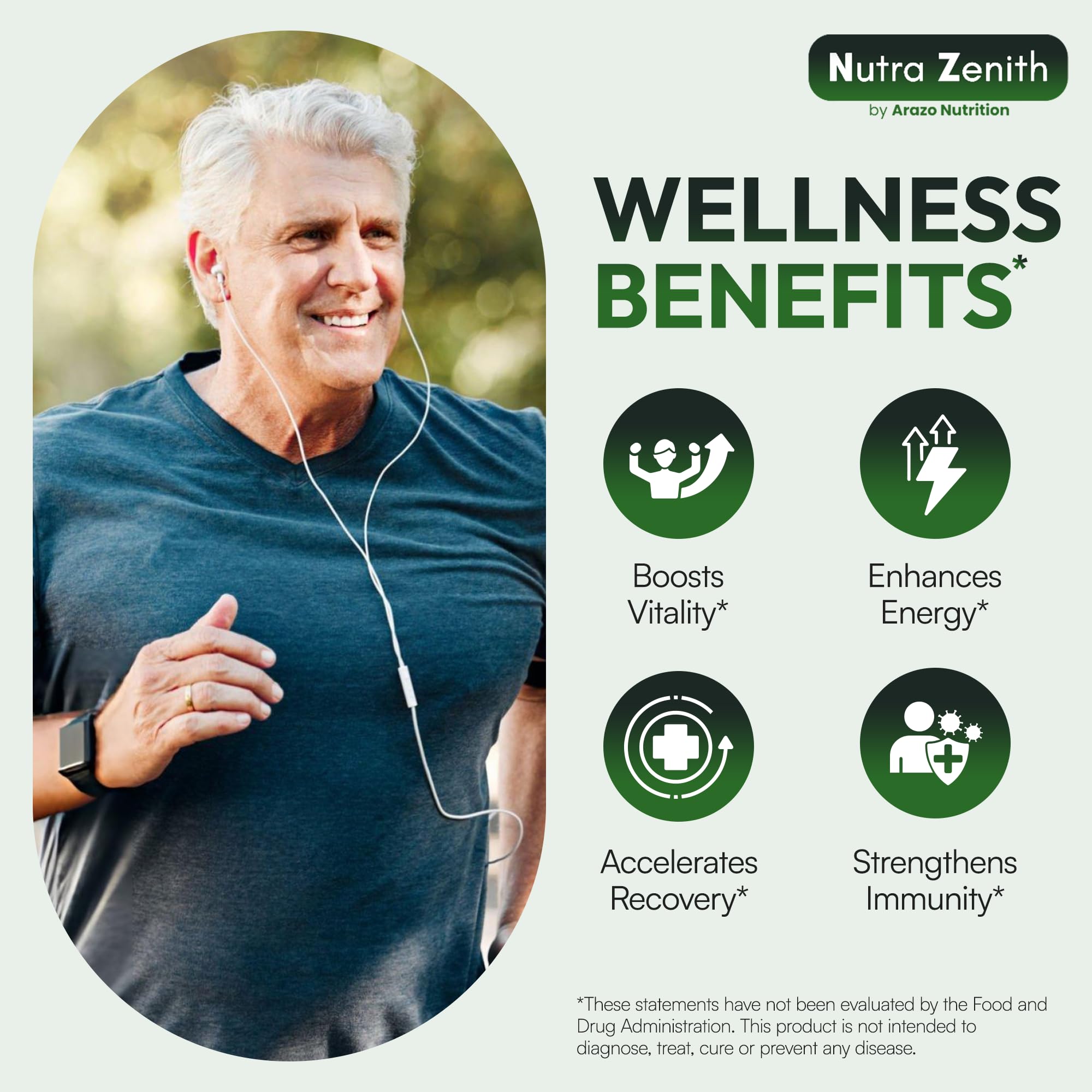 AKG Anti-Aging & Energy Boost Supplement with Vitamin B6, Vitamin C & L-Arginine – 60 Capsules for Youthful Skin, Cellular Renewal & Vitality Support Arazo Nutrition buy supplements canada