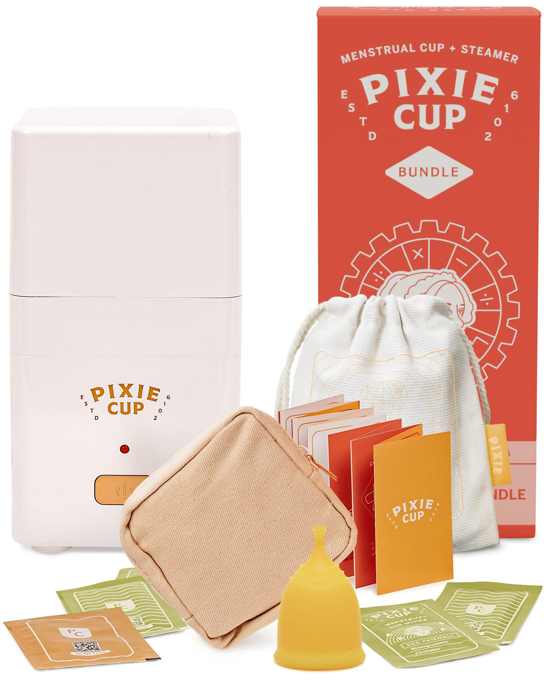 Pixie Menstrual Cup Steamer Sterilizer with A Small Period Cup - Ranked 1 for Most Comfortable Reusable Pixie Cup buy supplements canada