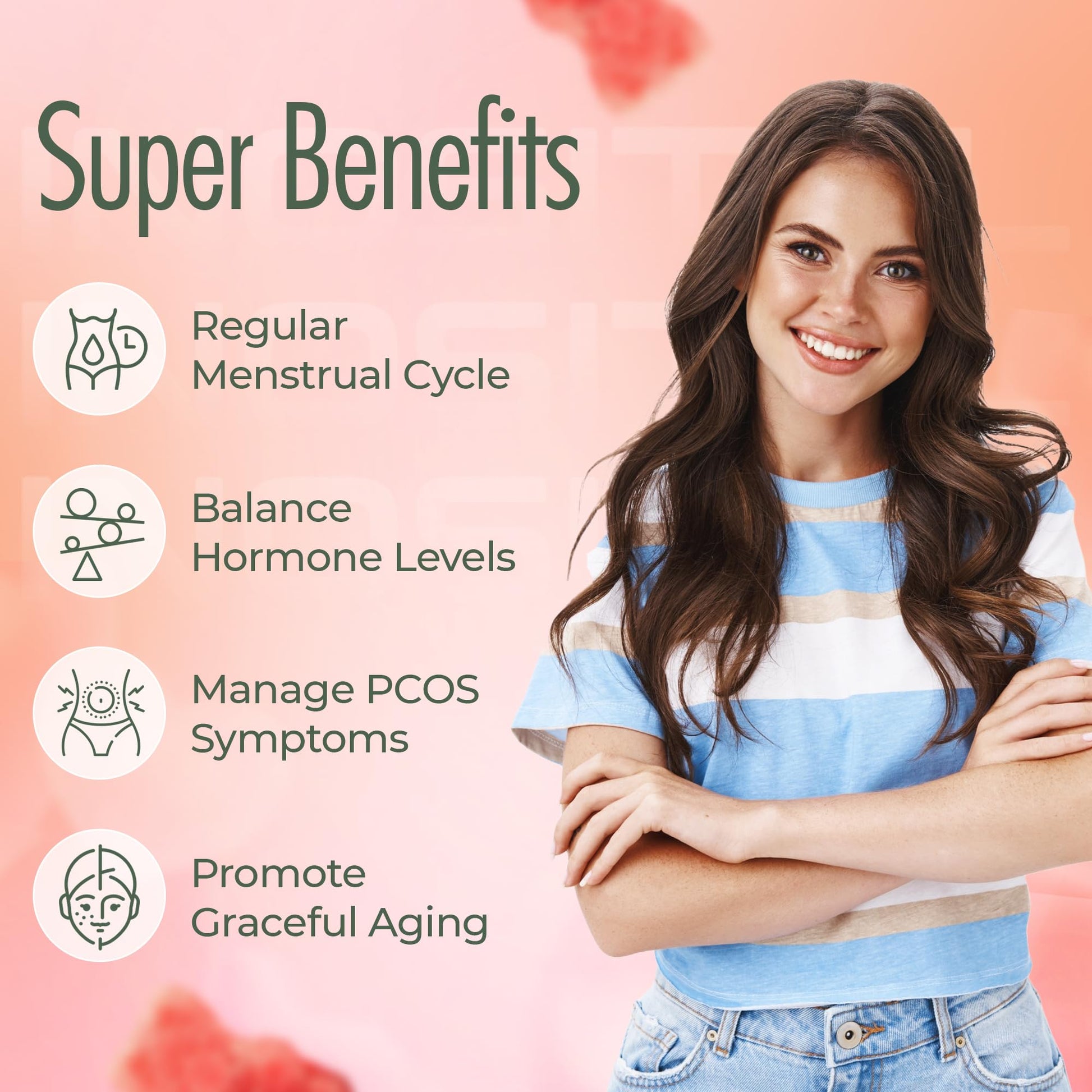 OMNICOAST GOODS, OCG Myo-Inositol & D-Chiro Inositol Gummies with Ashwagandha | PCOS Support | Ovulation & Mood Support, 40:1 Ratio Inositol for Hormone Balance, Sugar-Free, Non-GMO (60 Gummies) OMNICOAST GOODS, OCG buy supplements canada
